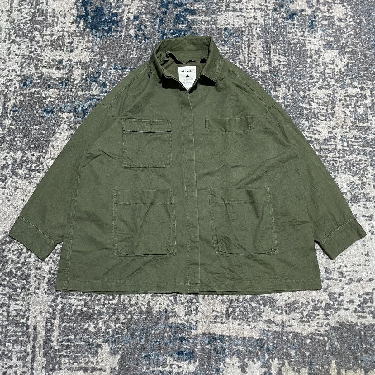 Image of Vintage Niko And... Jacket in Army Green, Men's (Size XL)