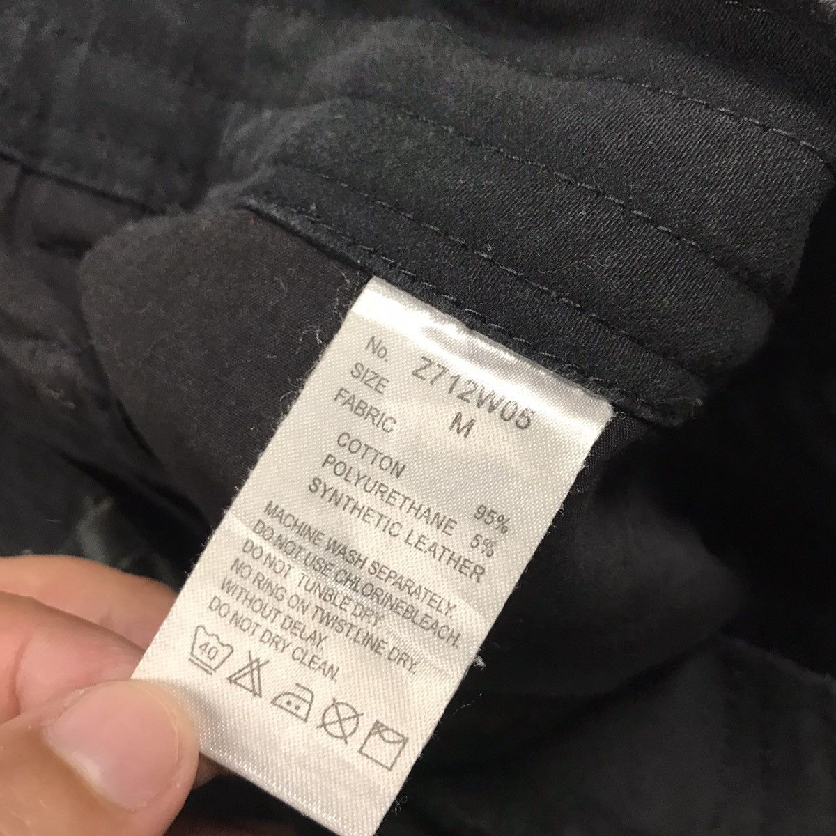 Japanese Brand 🔥SEMANTICDESIGN CARGO ZIPPER DESIGN BLACK FADED DENIM PANTS Size US 30 / EU 46 - 23 Thumbnail