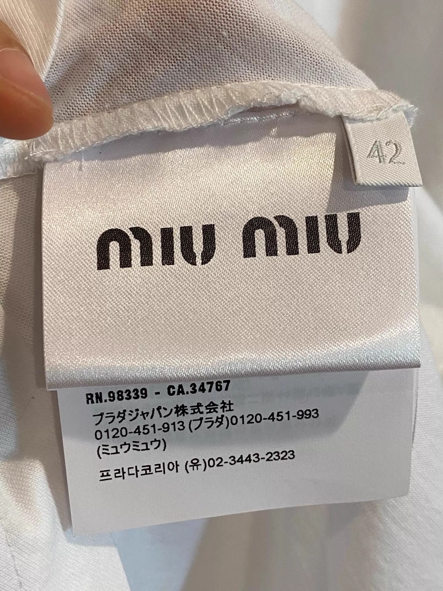 Miu Miu MIU MIU 25 New Women's Dress 42 Versatile Size M / US 6-8 / IT 42-44 - 4 Thumbnail