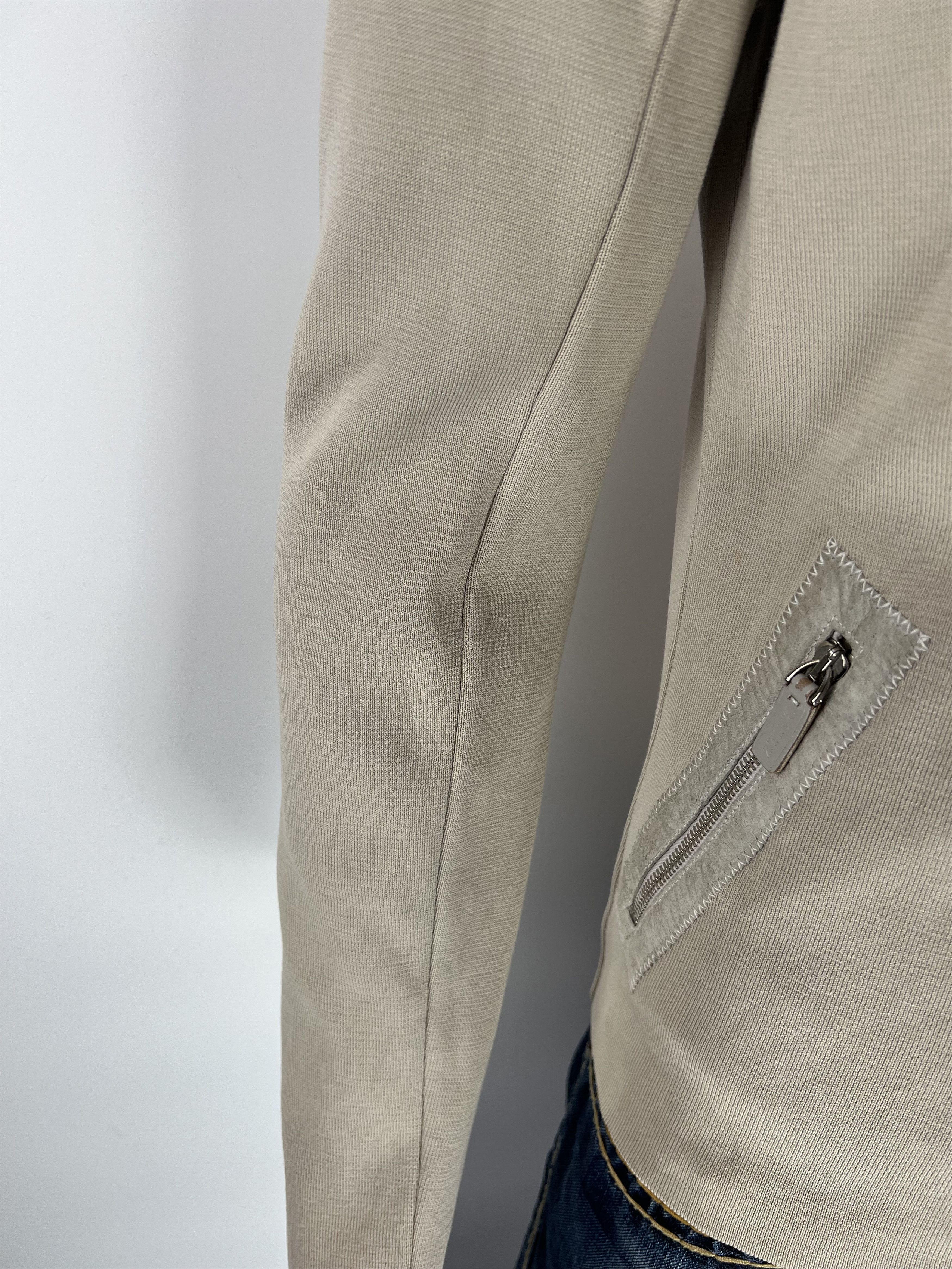 Bally Bally Men's Beige Full Zip Bomber Jacket Size IT48 Size US M / EU 48-50 / 2 - 4 Thumbnail
