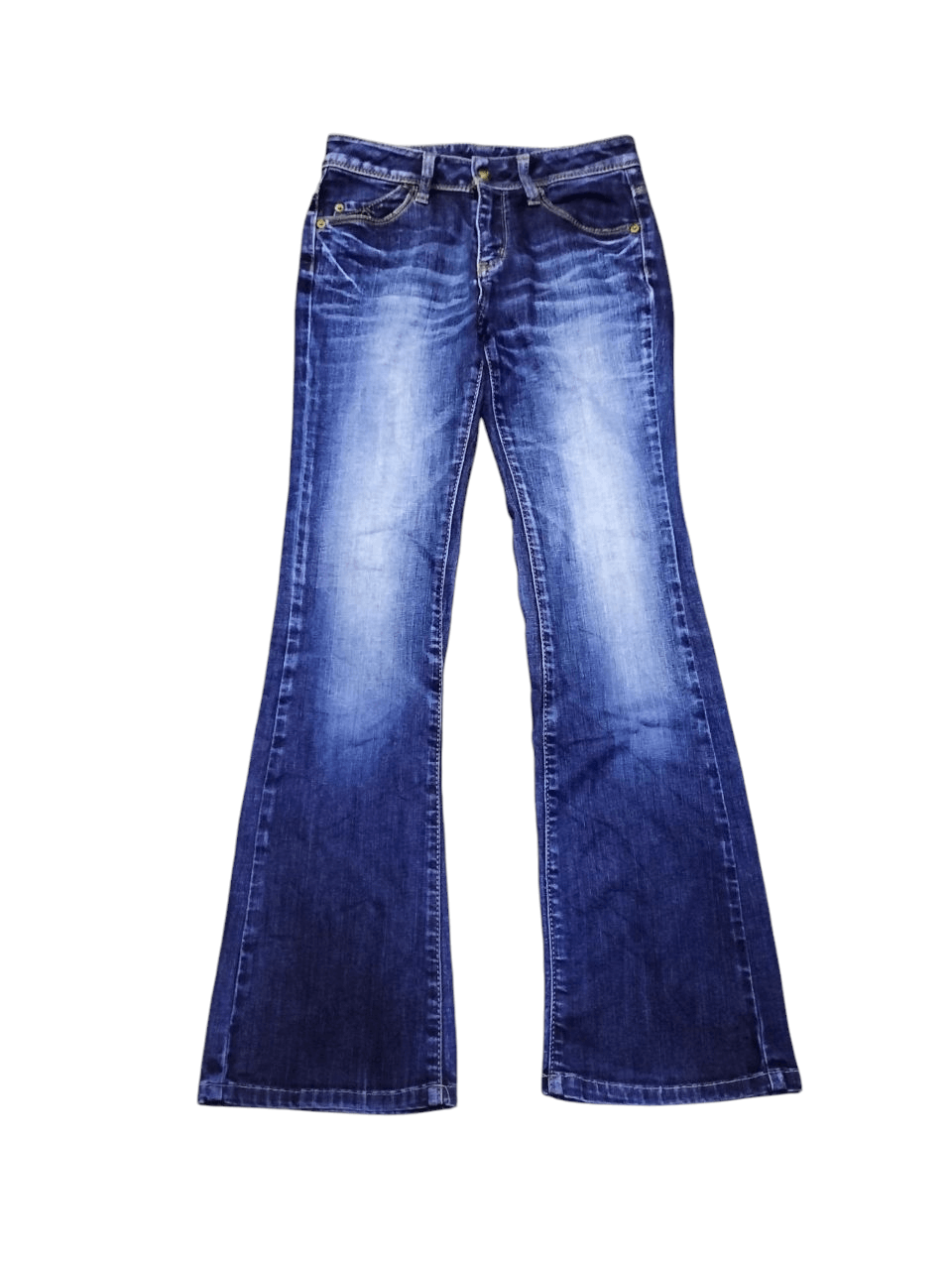 If Six Was Nine FLARE SWEET HIP dope japanese jeans design punk Size 26" / US 2 / IT 38 - 1 Thumbnail
