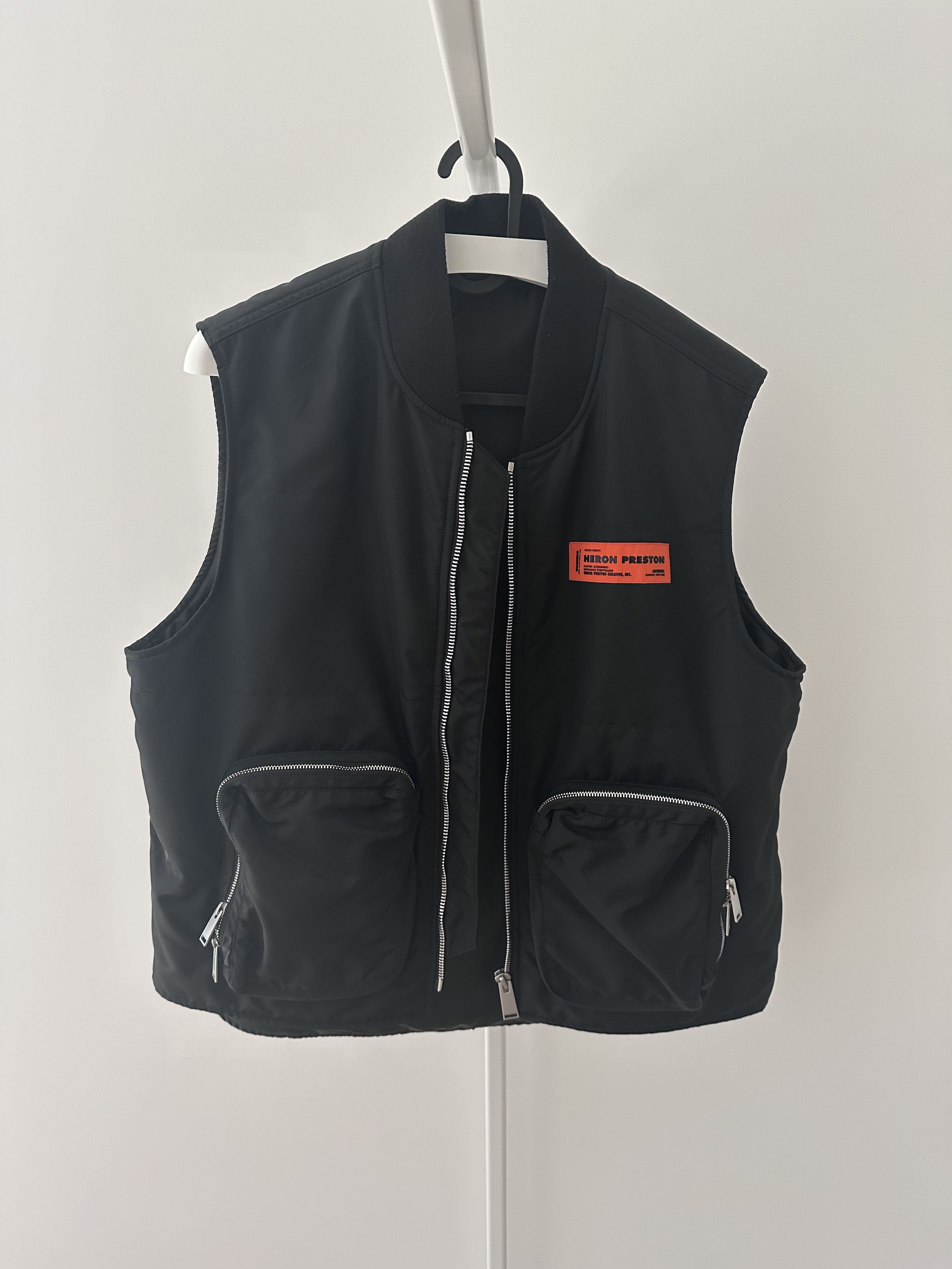 HERON PRESTON ヘロン プレストン FIRE VEST Heron Preston - Multi Pockets Fire Vest | HBX - ハイプ