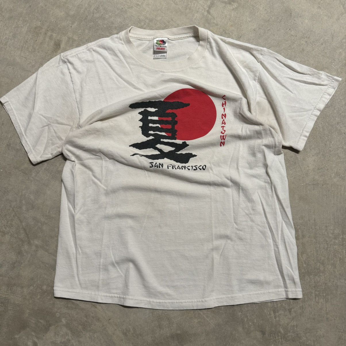 Japanese Brand × Vintage Vintage 90s Chinatown San Francisco Faded L Size US L / EU 52-54 / 3 - 1 Thumbnail