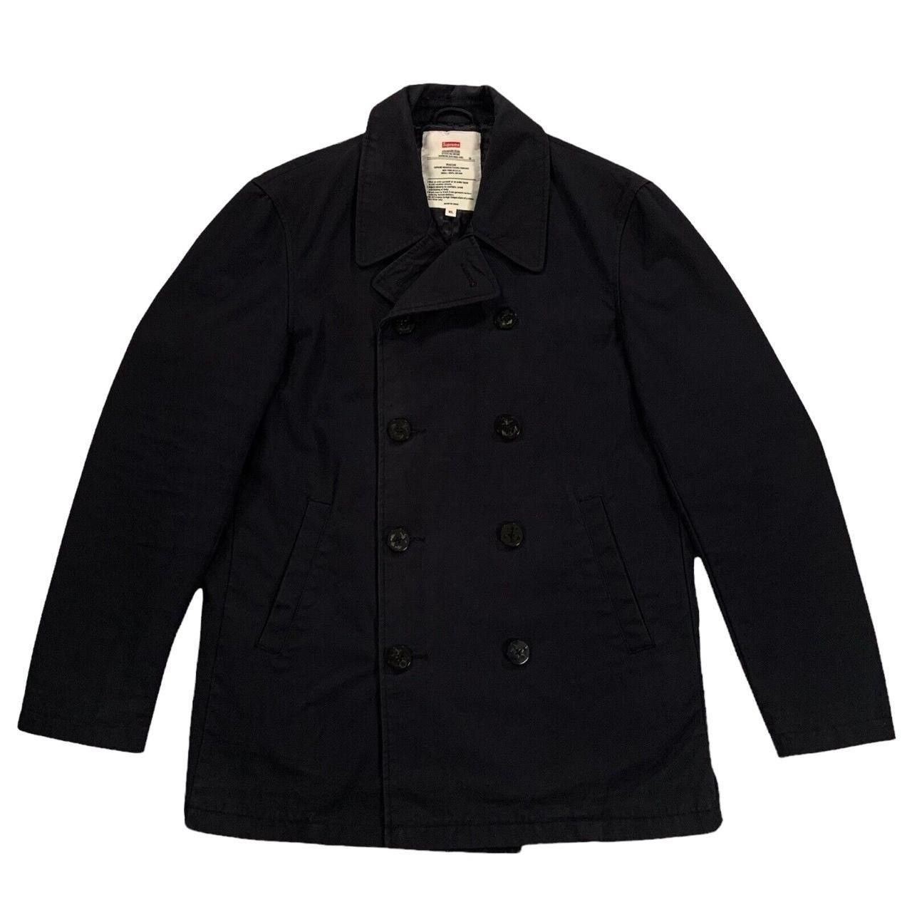 Supreme peacoat store