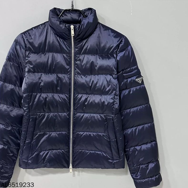 Prada Prada Size 38 Triangle sleeve label cotton jacket 2502-Ne Size XS / US 0-2 / IT 36-38 - 2 Thumbnail