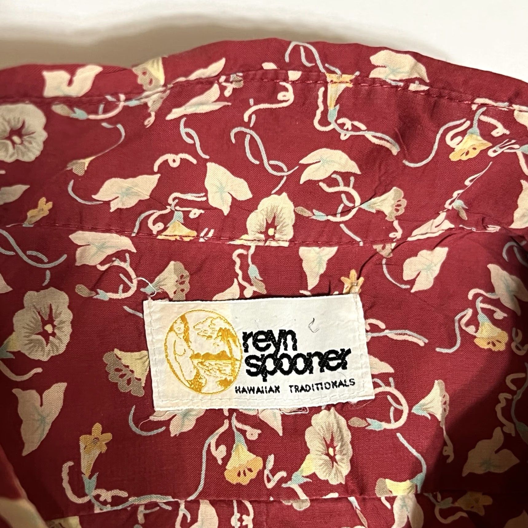 Reyn Spooner Reyn Spooner Men’s L Collared Button Front Floral Print Aloha Hawaiian Shirt Size US L / EU 52-54 / 3 - 7 Thumbnail
