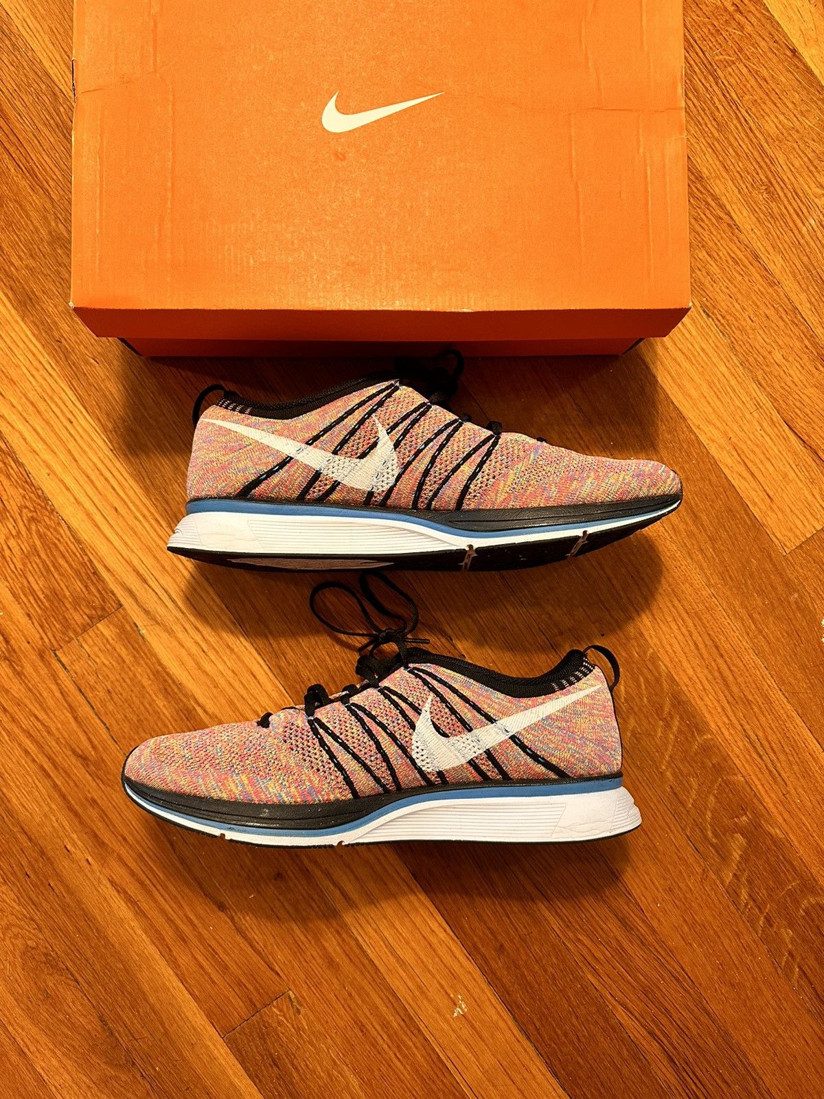 Nike Nike+ flyknit trainer multicolor og Size US 13 / EU 46 - 2 Thumbnail