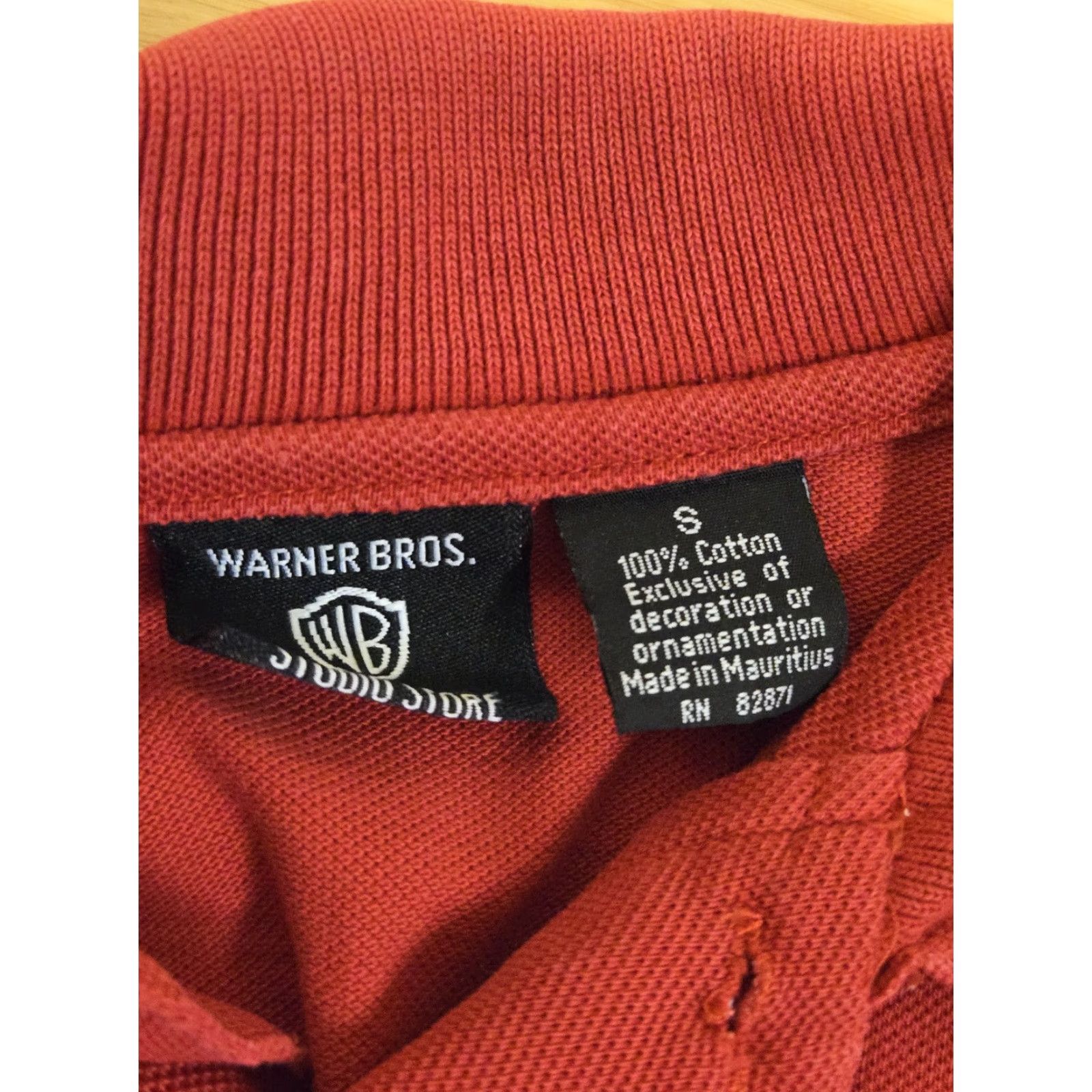 Vintage VINTAGE Warner Bros Bugs Bunny Polo Shirt Mens S Red Embroidered 90s Style Polo Shirt Men Small Red Bugs Bunny Embroidered Cartoon Vintage Size US S / EU 44-46 / 1 - 3 Thumbnail