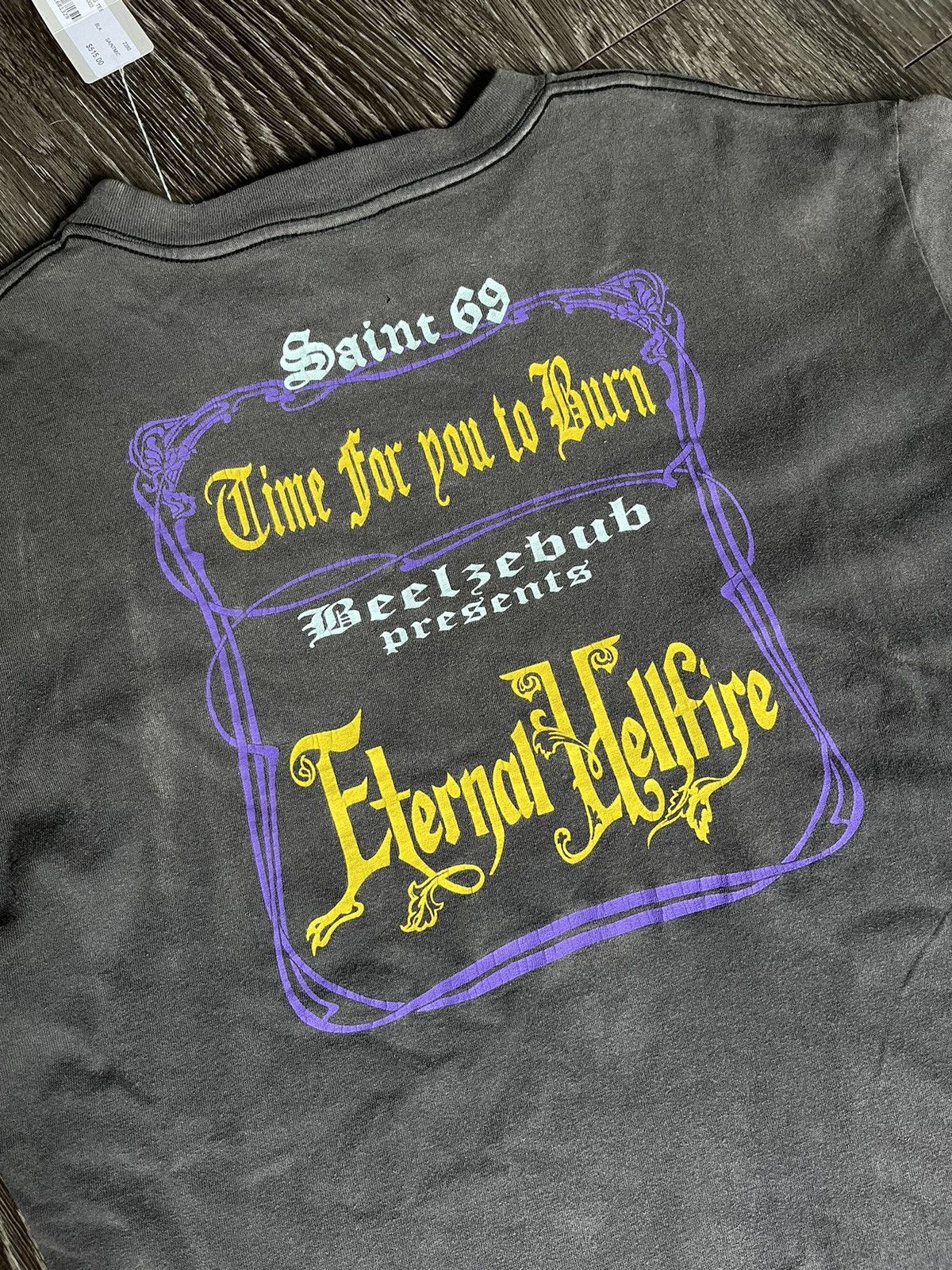 Saint Michael NEW Saint Michael Devil Hand Tee Size US L / EU 52-54 / 3 - 6 Thumbnail