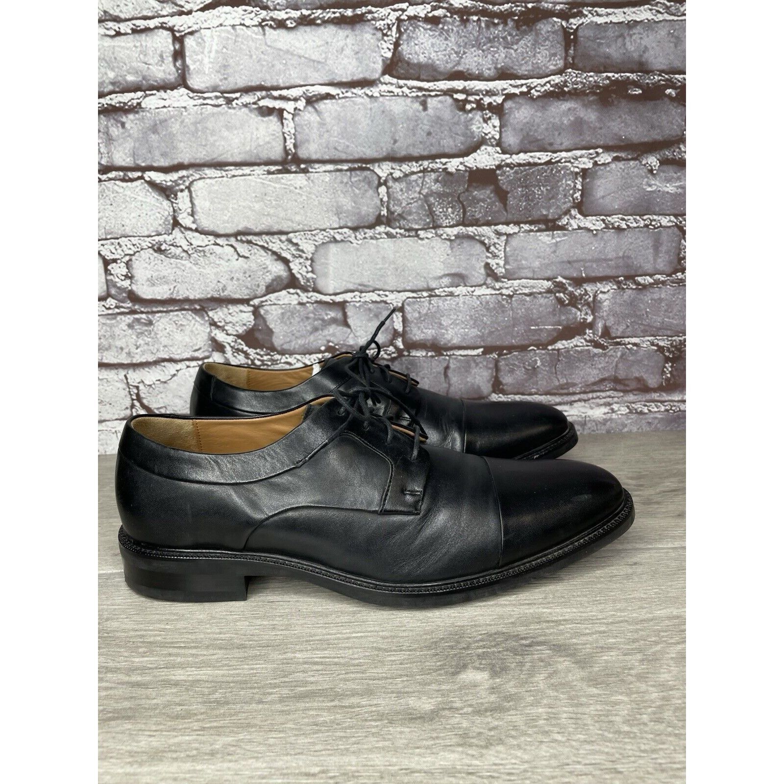Cole Haan Cole Haan 1928 Black Leather Cap Toe Oxfords Casual Shoes Me Size US 9.5 / EU 42-43 - 18 Thumbnail