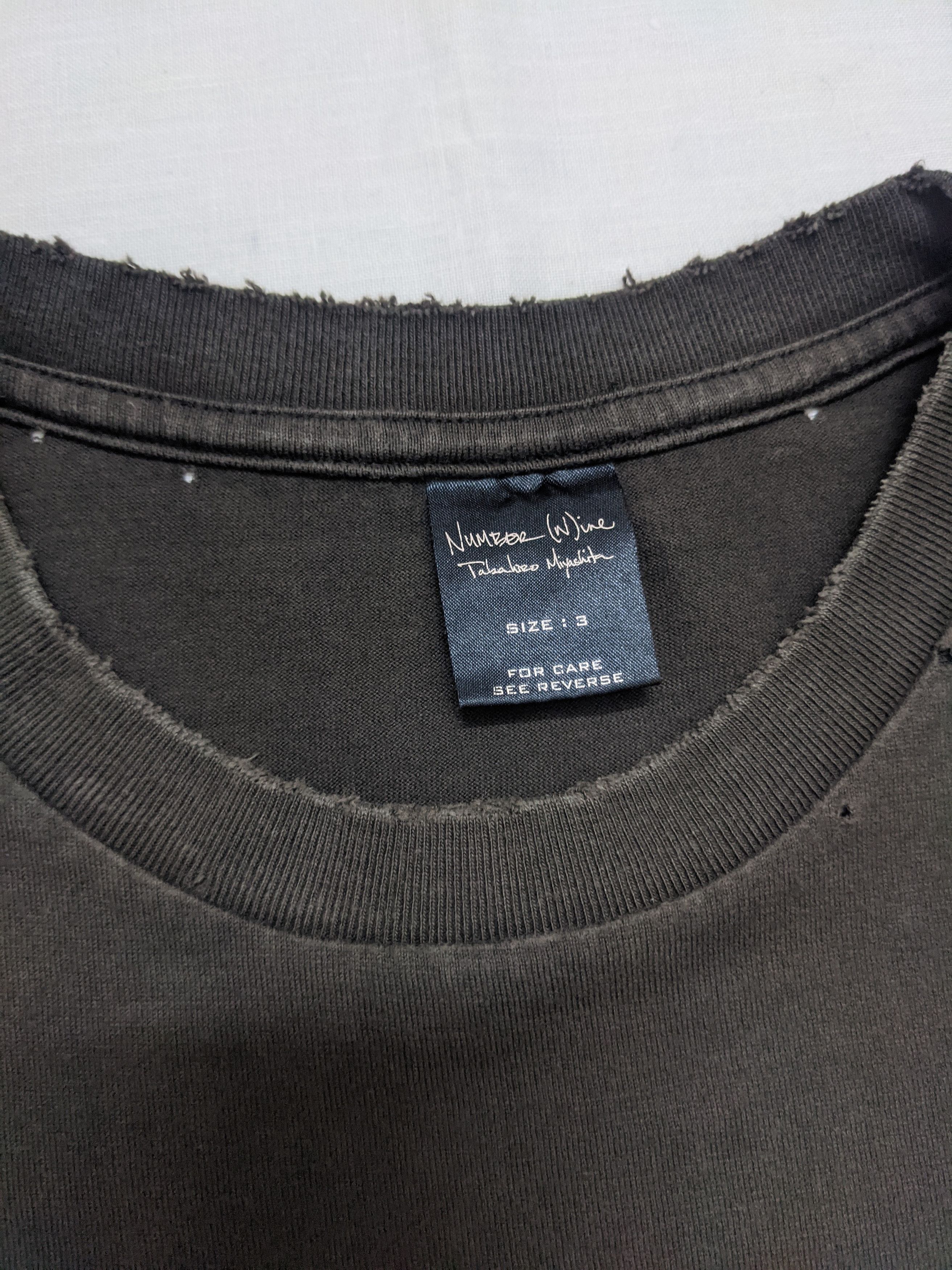 Japanese Brand NUMBER (N)INE Takahiro Miyashita 05SS Nightcrawler Tee Size US M / EU 48-50 / 2 - 14 Thumbnail