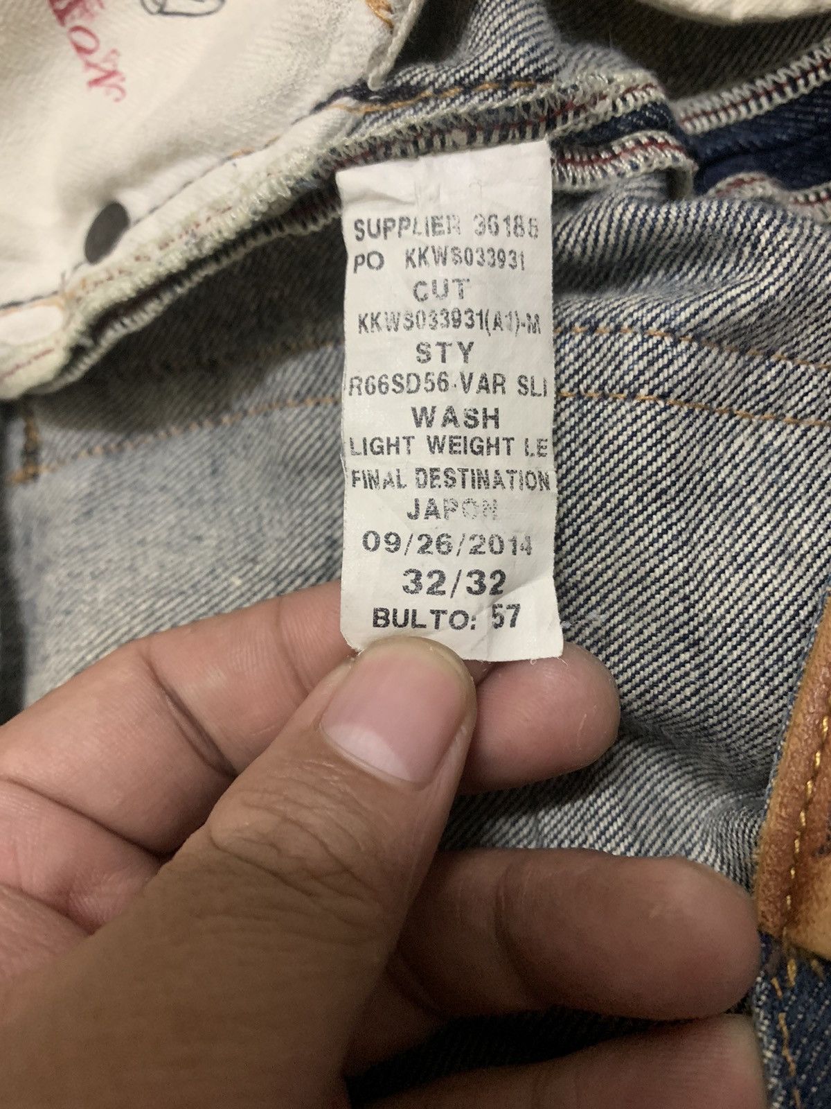 Polo Ralph Lauren Vintage Polo Ralph Lauren Straight Jeans Distressed Size US 35 - 12 Thumbnail