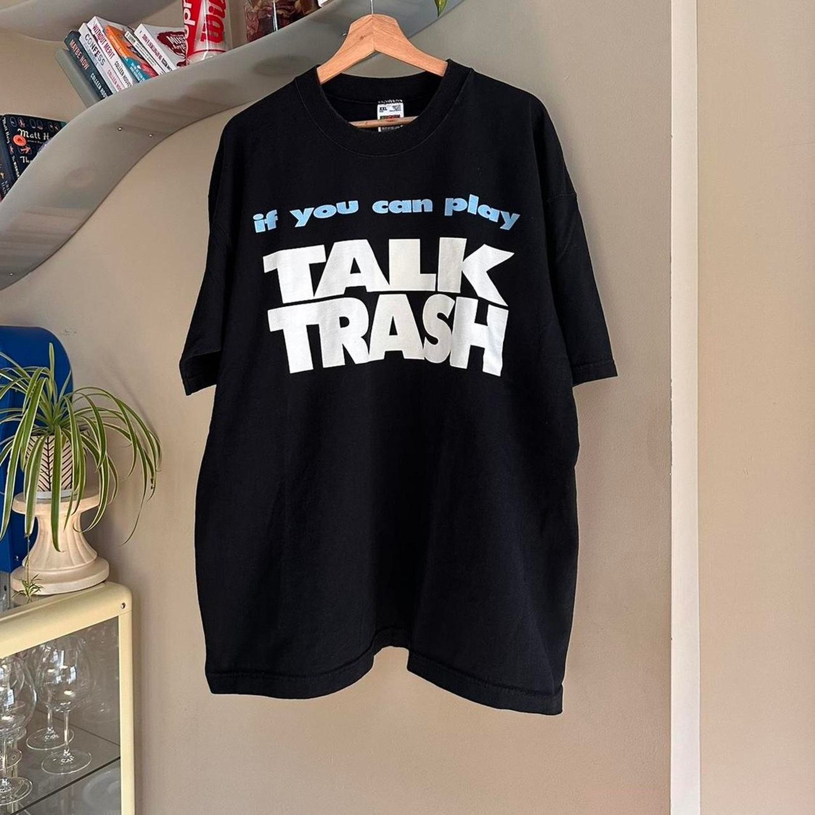 Fruit Of The Loom × Vintage Vintage Trash Talk Shirt Size US XXL / EU 58 / 5 - 1 Thumbnail