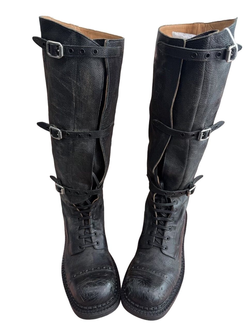 Miu Miu Miu Miu Multi-Buckle Knee High Boots Size 38 Size US 8 / IT 38 - 1 Thumbnail