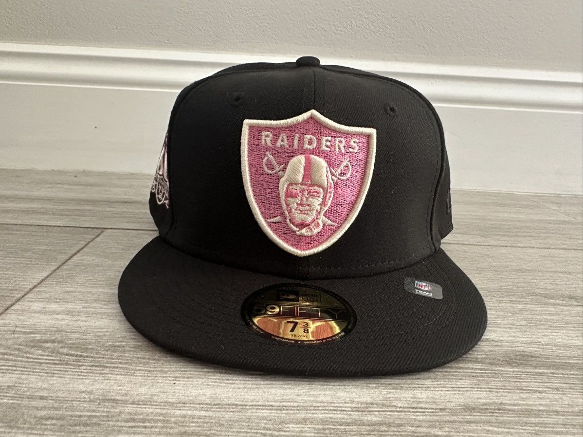 Las Vegas Raiders New Era Cookies Cream Fitted Sz 3/8