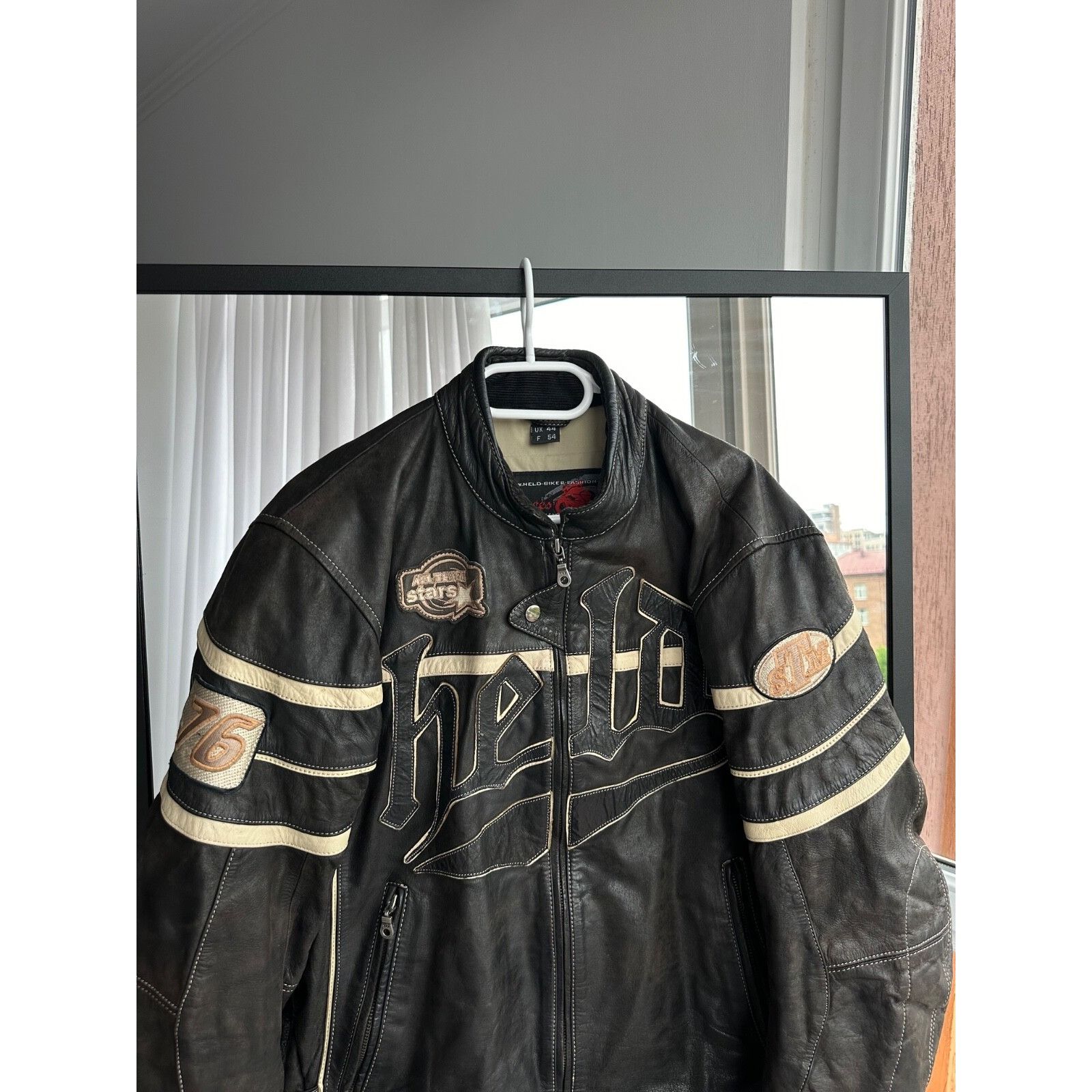 Vintage VTG Held Racing Leather Jacket Punk Faded Brown Moto Y2K Size US M / EU 48-50 / 2 - 9 Thumbnail