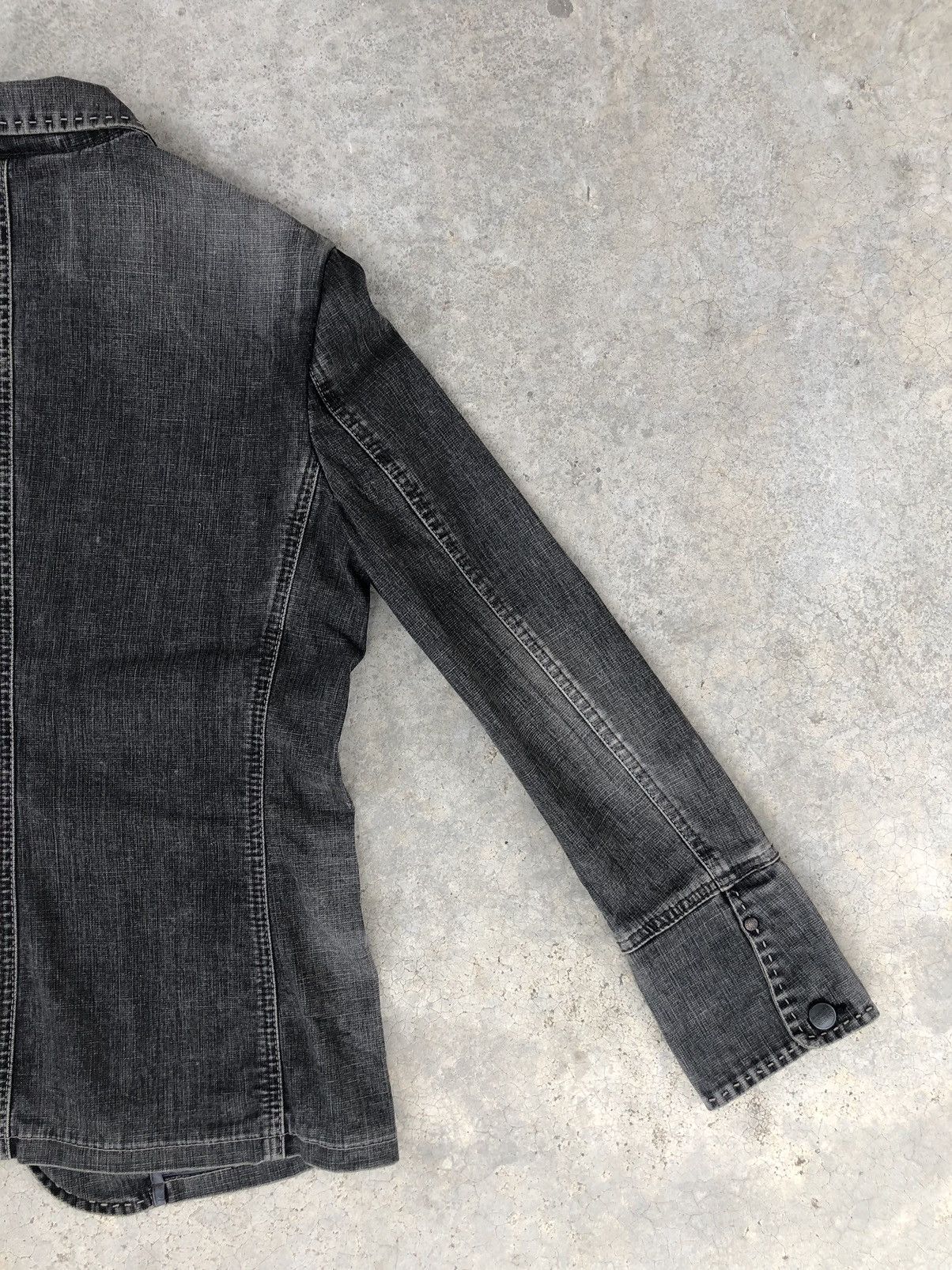 Marithe + Francois Girbaud Marithe Francois Girbaud Denim Jacket Distressed Size US M / EU 48-50 / 2 - 9 Thumbnail
