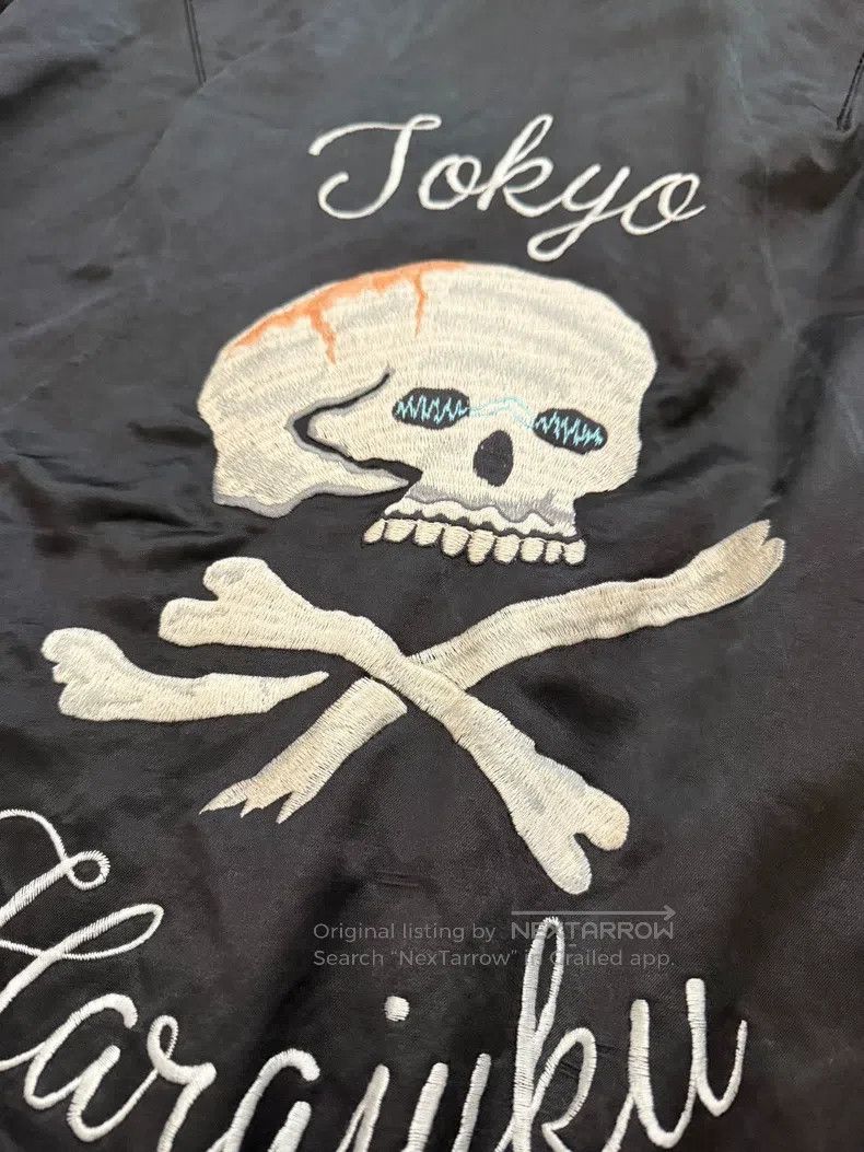 Neighborhood Neighborhood Skull Embroidered Jacket Size US XL / EU 56 / 4 - 4 Thumbnail