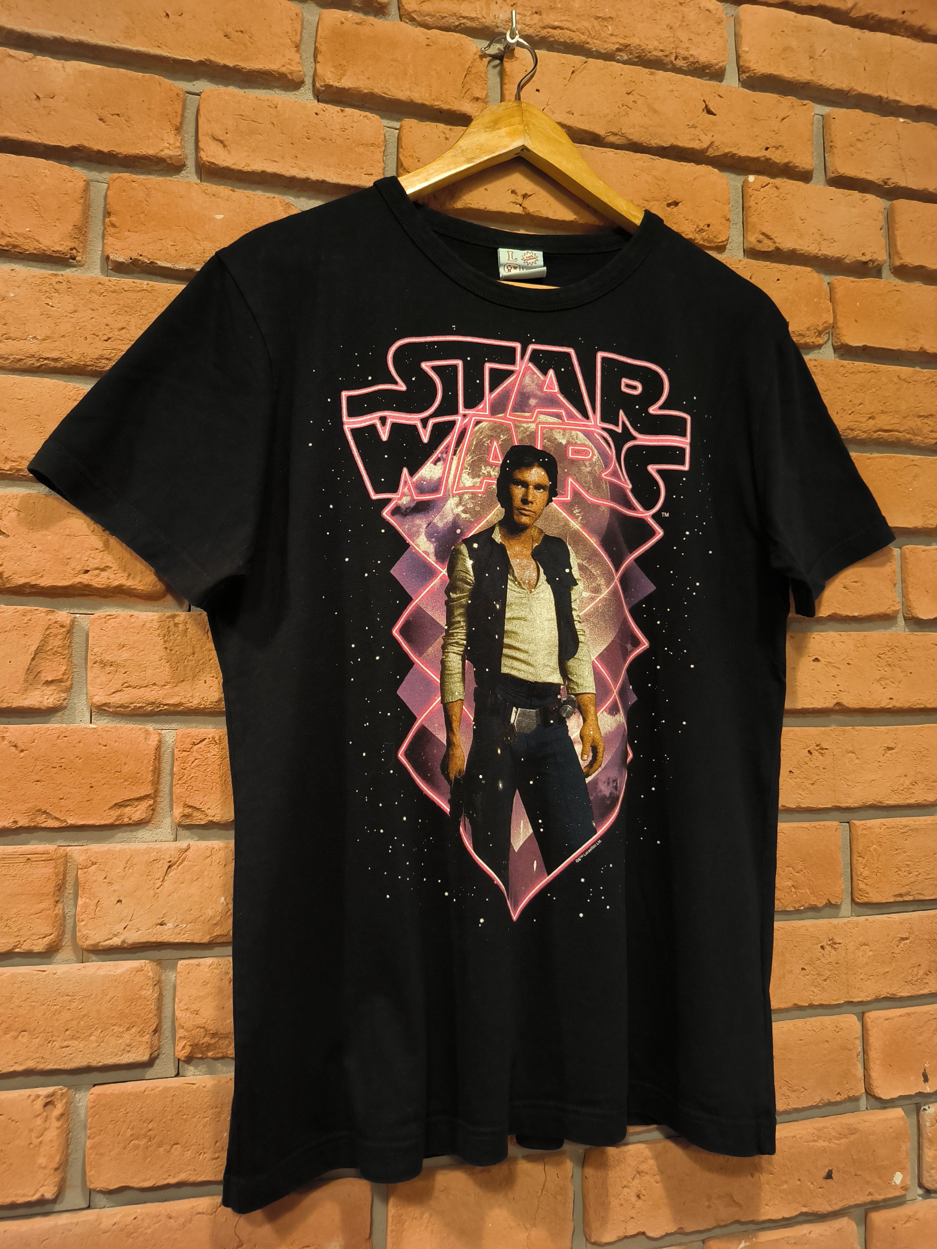 Star Wars × Vintage Vintage Star Wars T-Shirt Tee Lucasfilm Han Solo Size US M / EU 48-50 / 2 - 2 Thumbnail