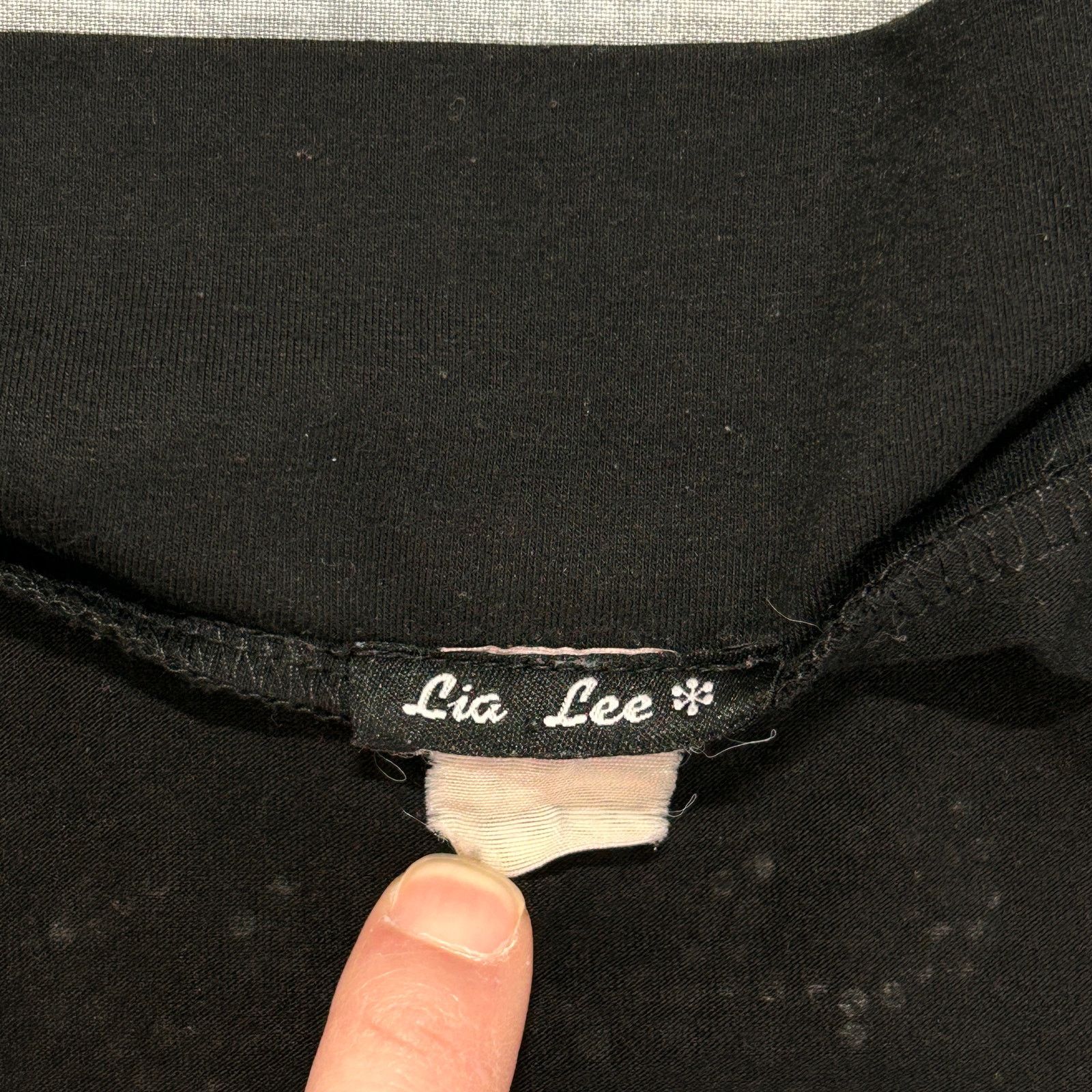 Vintage Y2K Lia Lee rhinestone crown full zip crop shacket wms XS Size S / US 4 / IT 40 - 4 Thumbnail