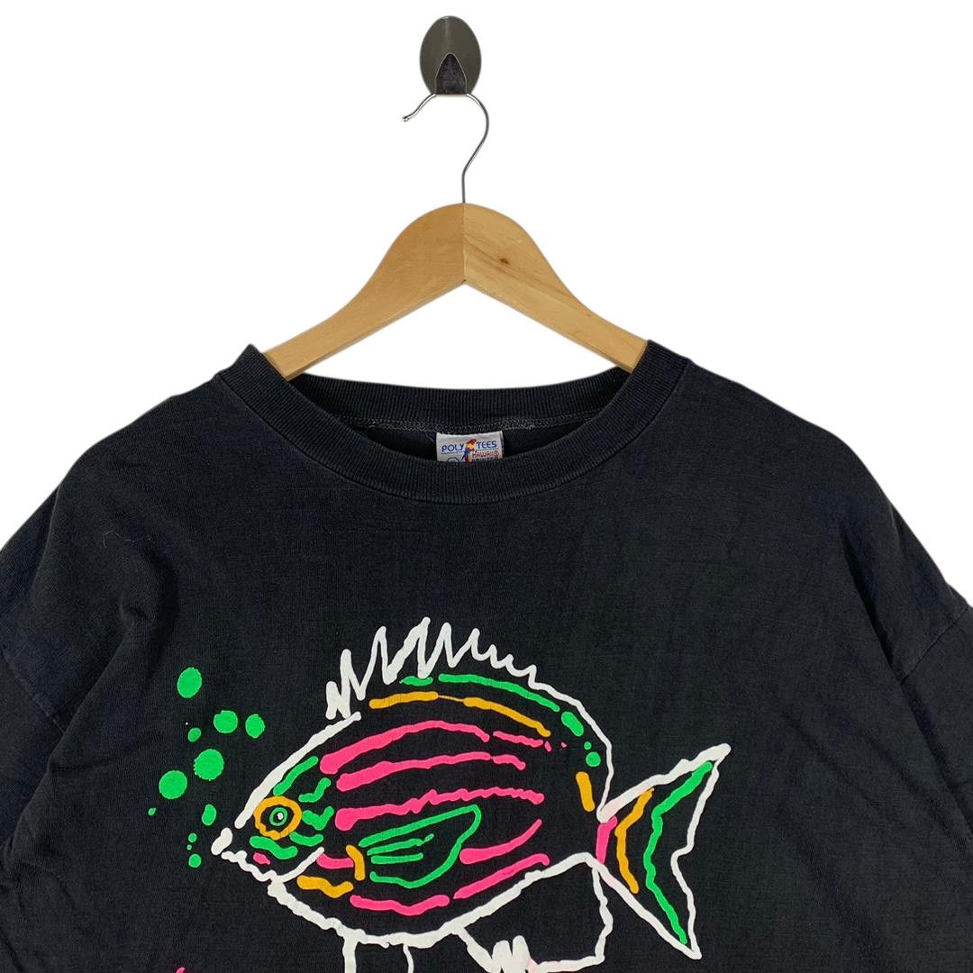 Other Vintage Poly Tees Hawaii Fish Graphic Maui Kauai Tee Size US XL / EU 56 / 4 - 2 Thumbnail