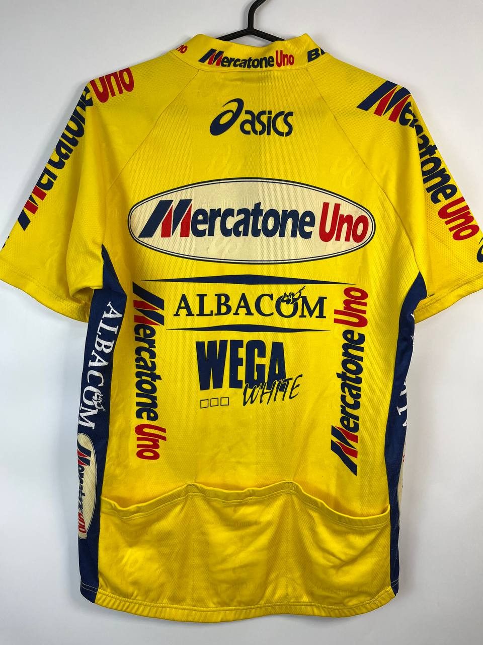 Asics Vintage Asics Mercatone Uno Bike Cycling Jersey Shirt XL Size US XL / EU 56 / 4 - 4 Thumbnail