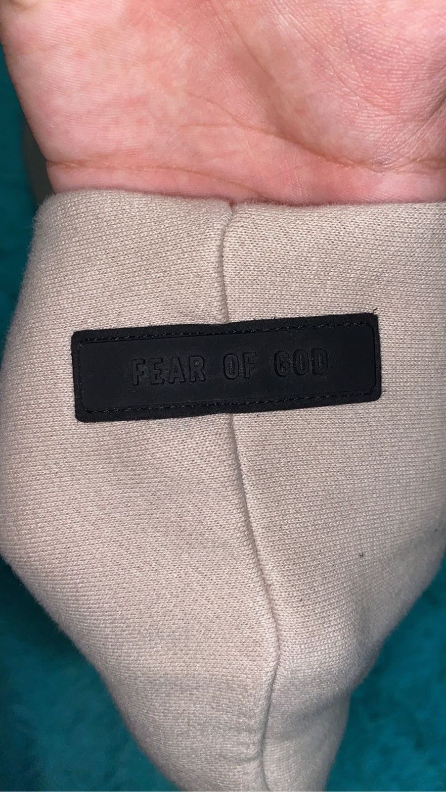 Designer × Essentials Essentials hoodie could silver size L Size US L / EU 52-54 / 3 - 4 Thumbnail