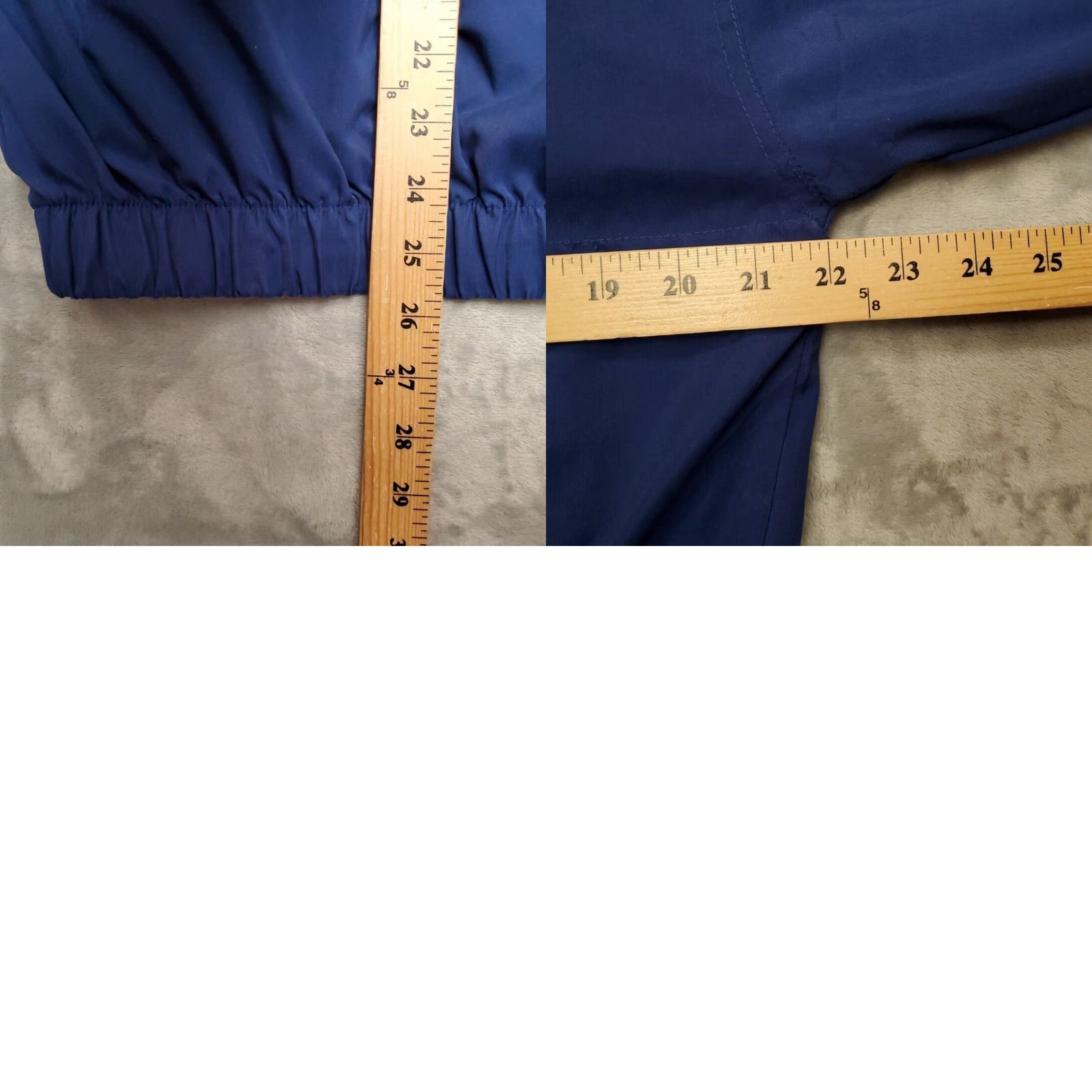Vintage VTG King Louie Jacket Men S Bomber Blue Cotton Lining Embroidered Logo Full Zip Casual Size US S / EU 44-46 / 1 - 9 Thumbnail