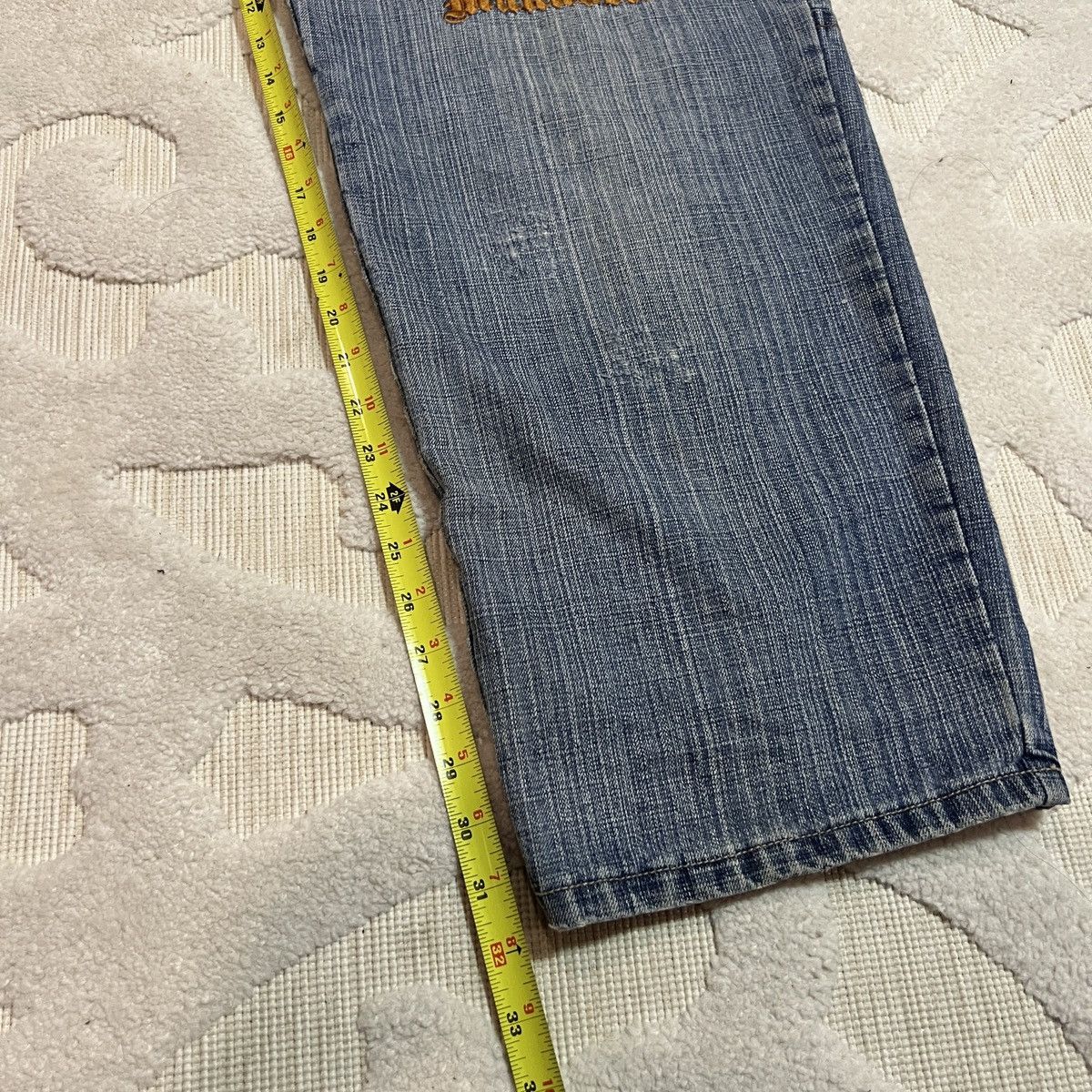 Makaveli MAKAVELI HIP-HOP SUPER BAGGY JEANS PANTS Y2K 90S RAP Size US 36 / EU 52 - 12 Thumbnail