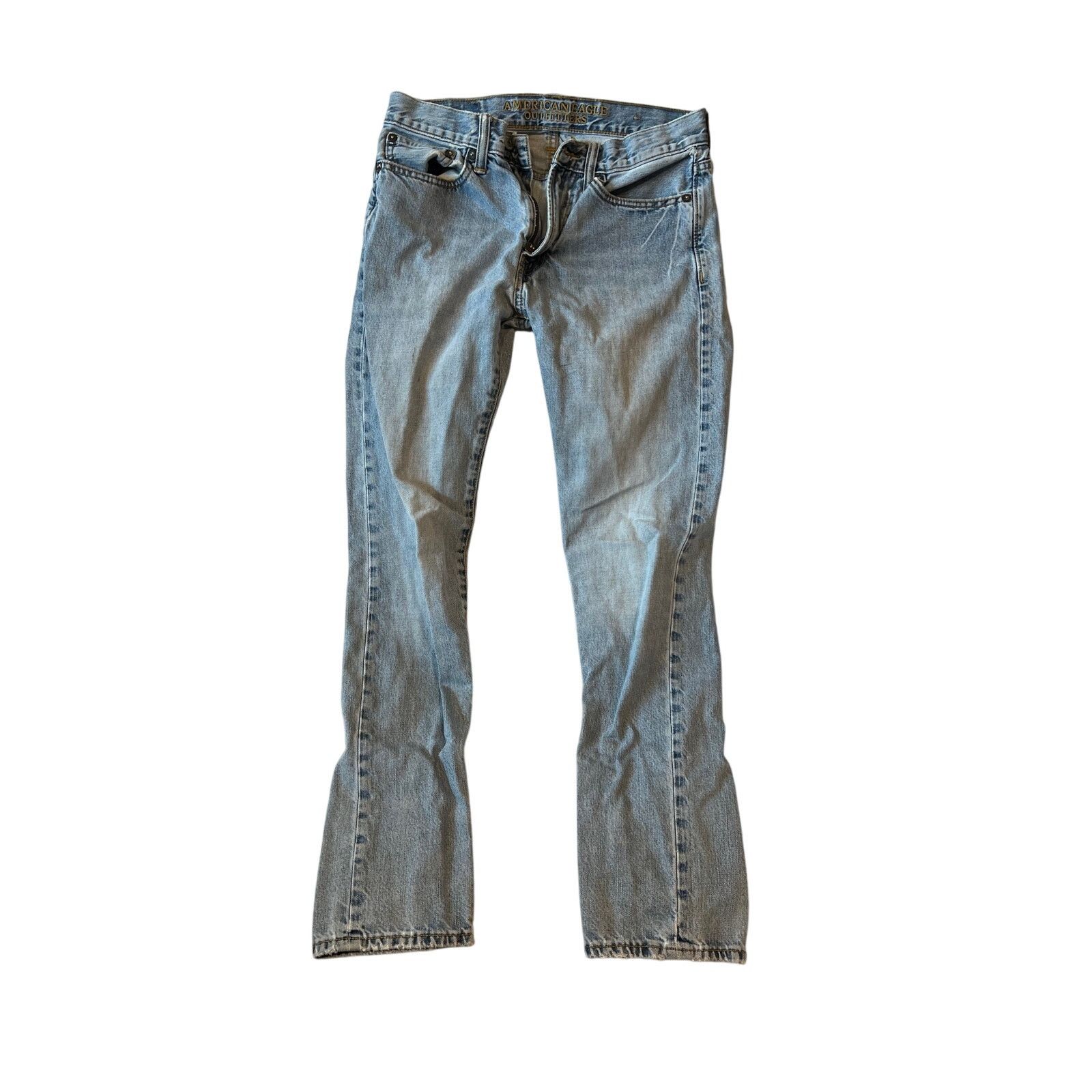 American Eagle Outfitters American Eagle Original Taper Fit Jeans Mens 29x32 Size US 29 - 1 Thumbnail