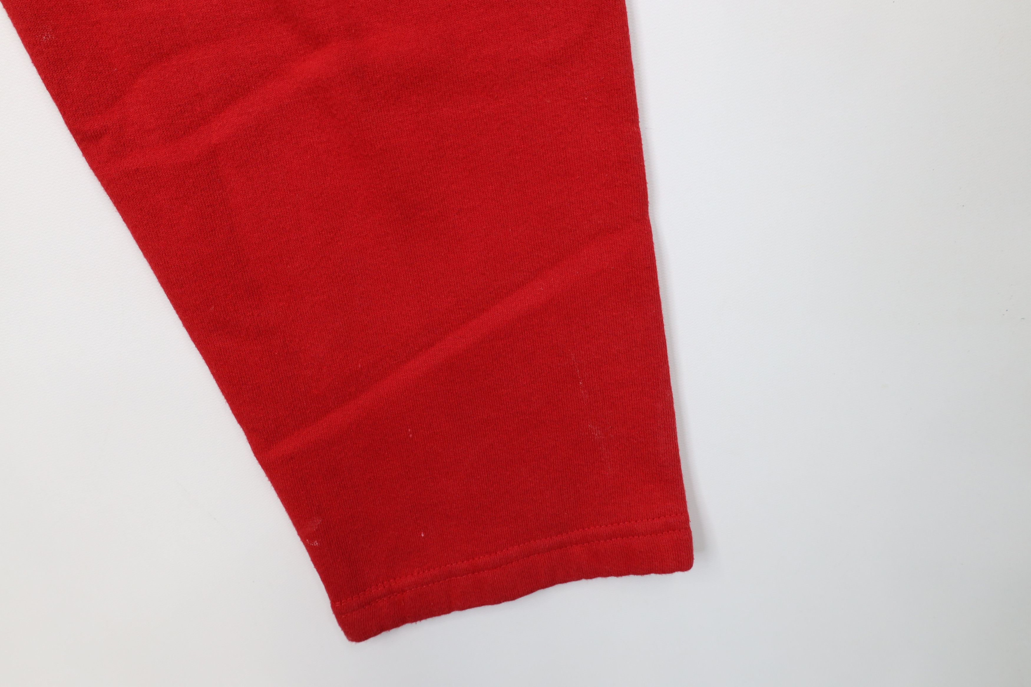 Russell Athletic Vintage 90s Russell Athletic Blank Sweatpants Red USA Size US 34 / EU 50 - 5 Thumbnail