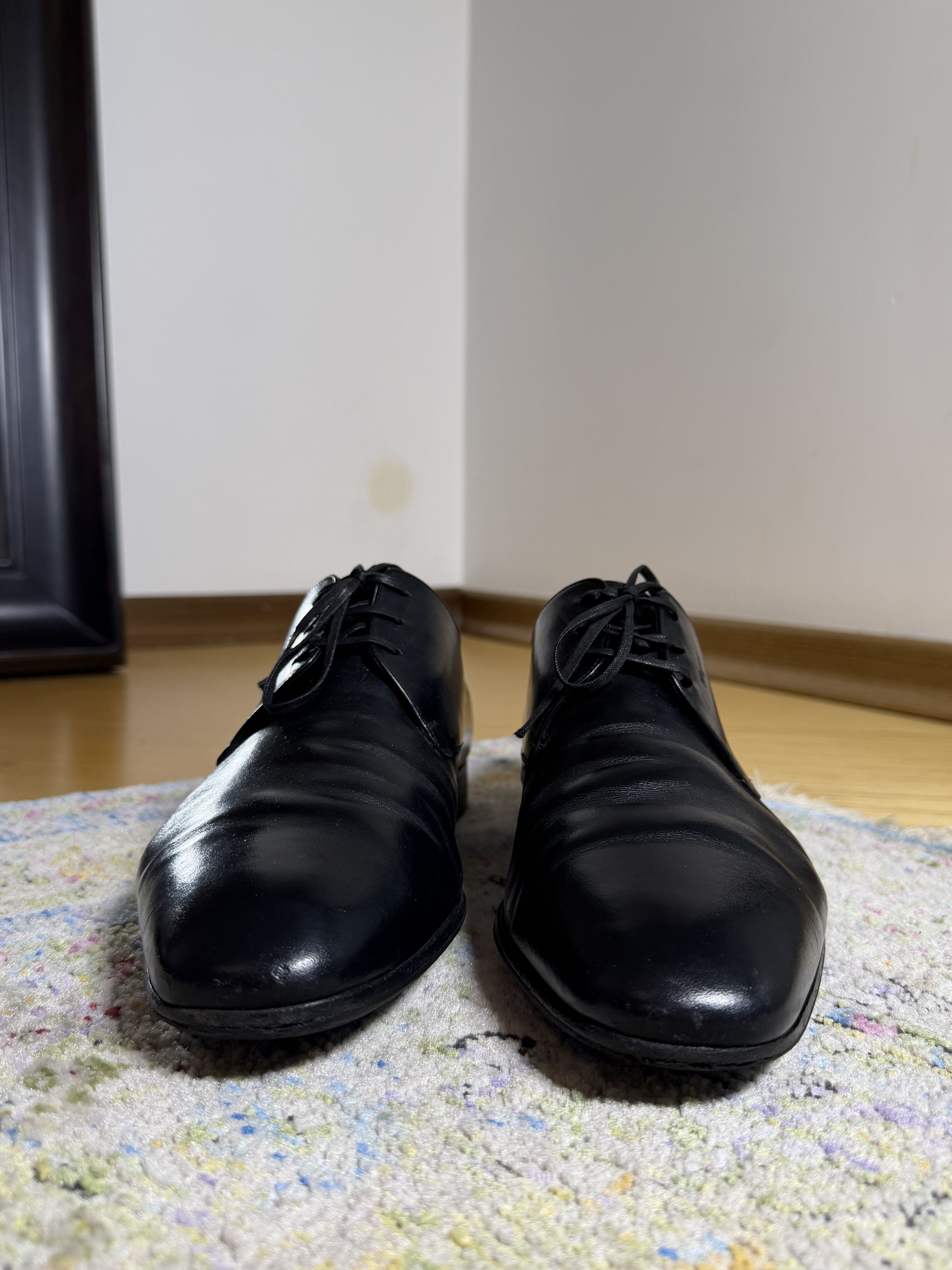Salvatore Ferragamo Salvatore Ferragamo Tramezza Derby Black Shoes Size US 10.5 / EU 43-44 - 8 Thumbnail