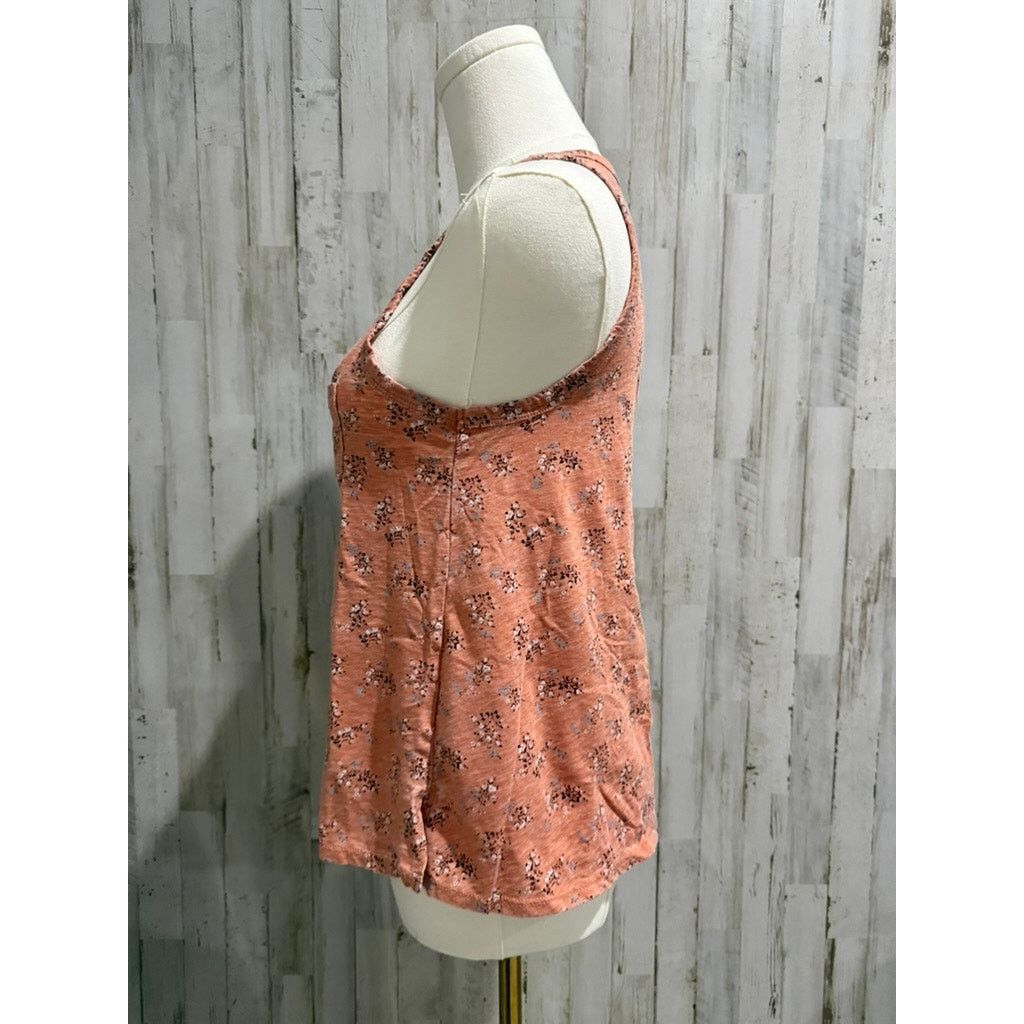 American Eagle Outfitters American Eagle Outfitters Tank Top Womens XS Peach Floral Size XS / US 0-2 / IT 36-38 - 5 Thumbnail