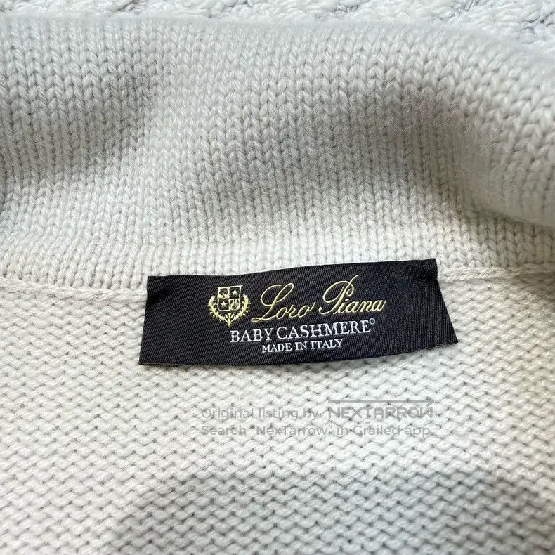 Loro Piana Loro Piana Open Front Knit Blazer Size S / US 4 / IT 40 - 3 Thumbnail