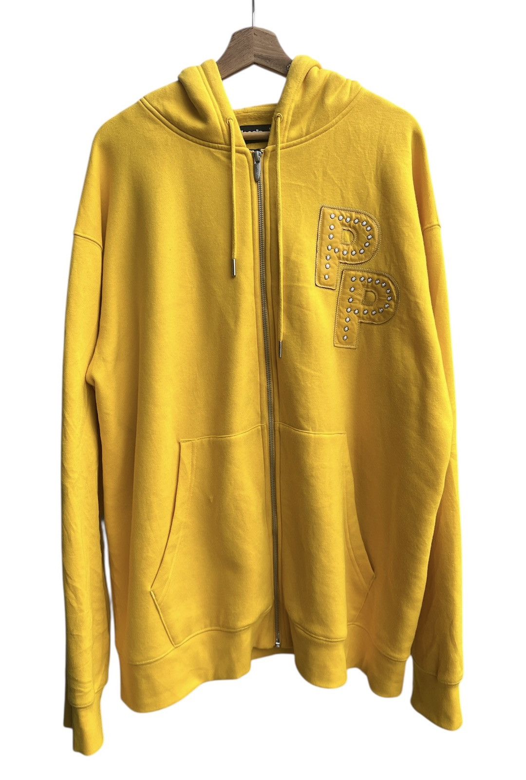 Pelle Pelle Vintage Pelle Pelle Marc Buchanan Spellout Hoodie Zipper Size US XXL / EU 58 / 5 - 2 Thumbnail