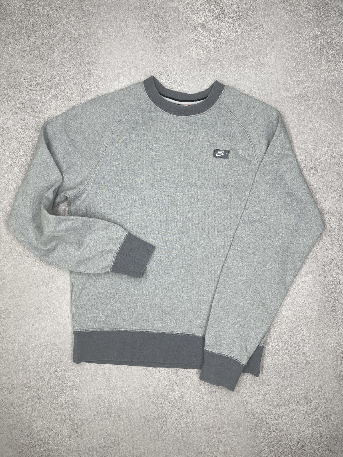 Nike Mens Nike Modern Crewneck Sweatshirt Grey Drill Y2K Size Size US S / EU 44-46 / 1 - 2 Thumbnail