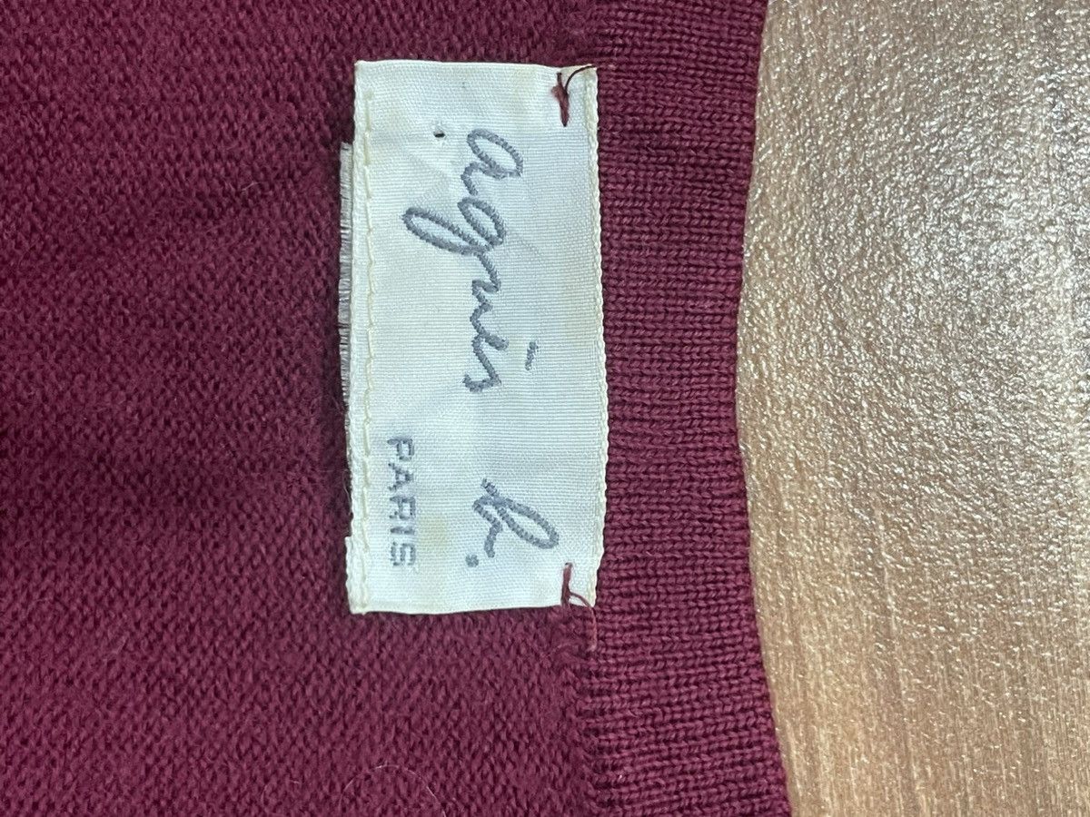 agnes b. Agnes B V-neck Sweater Size ONE SIZE - 3 Thumbnail