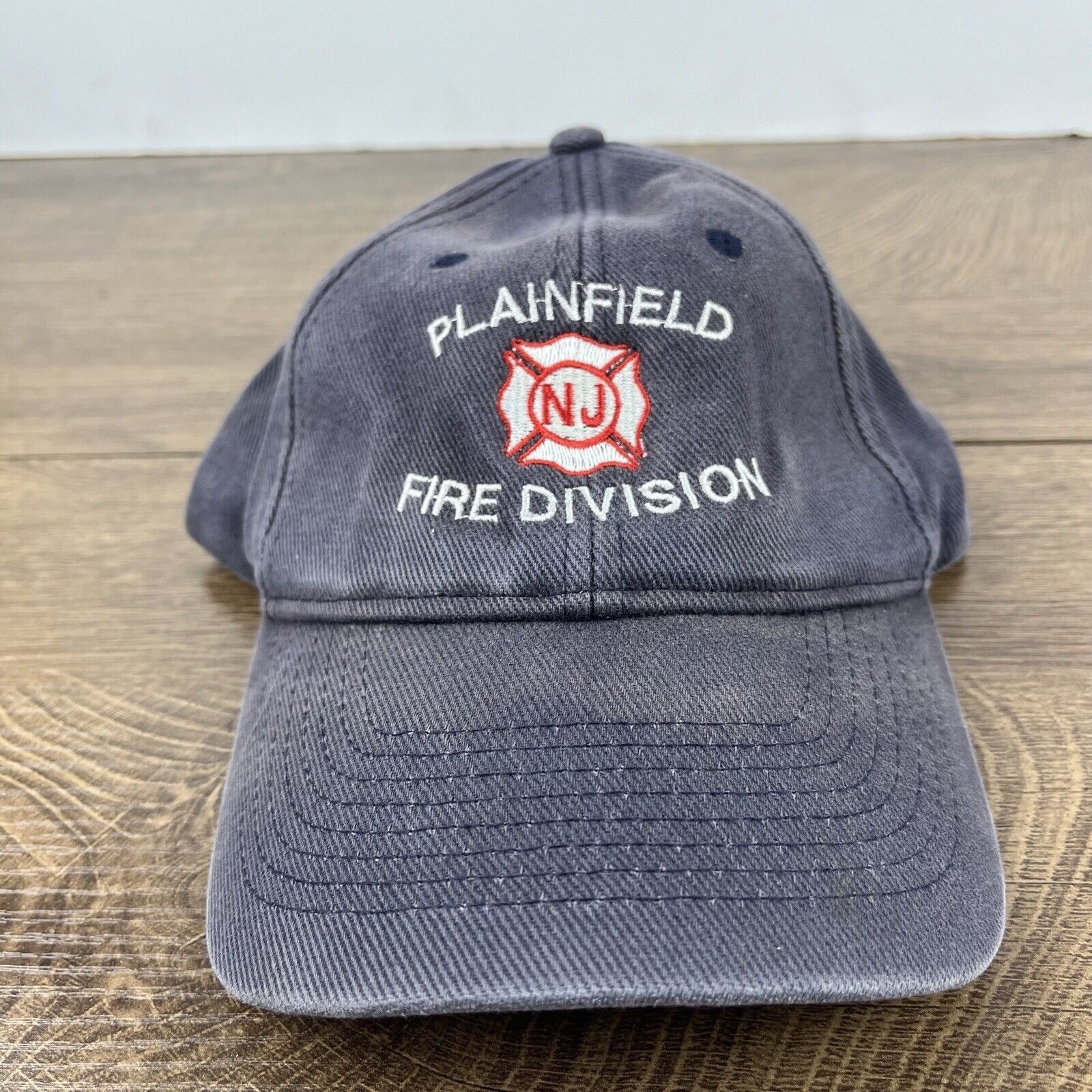 Other Plainfield Fire Division Hat NJ Hat Gray Hat Adjustable Gray Size ONE SIZE - 2 Thumbnail