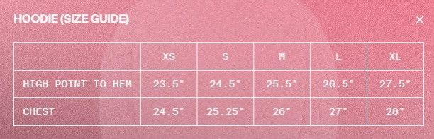 SKYLRK Justin Bieber SKYLRK Hoodie Cloudy Pink Size US S / EU 44-46 / 1 - 3 Thumbnail