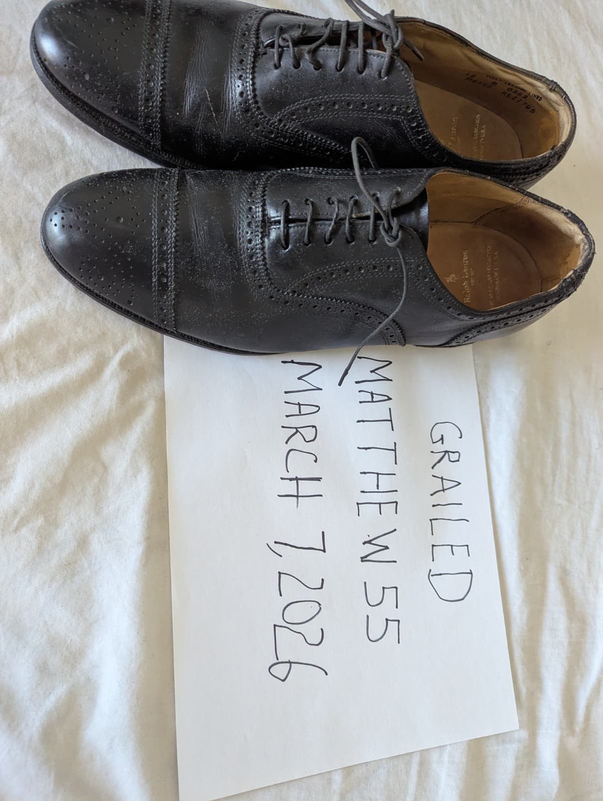 Other Vintage leather Ralph Lauren Shoes Size US 12 / EU 45 - 1 Thumbnail