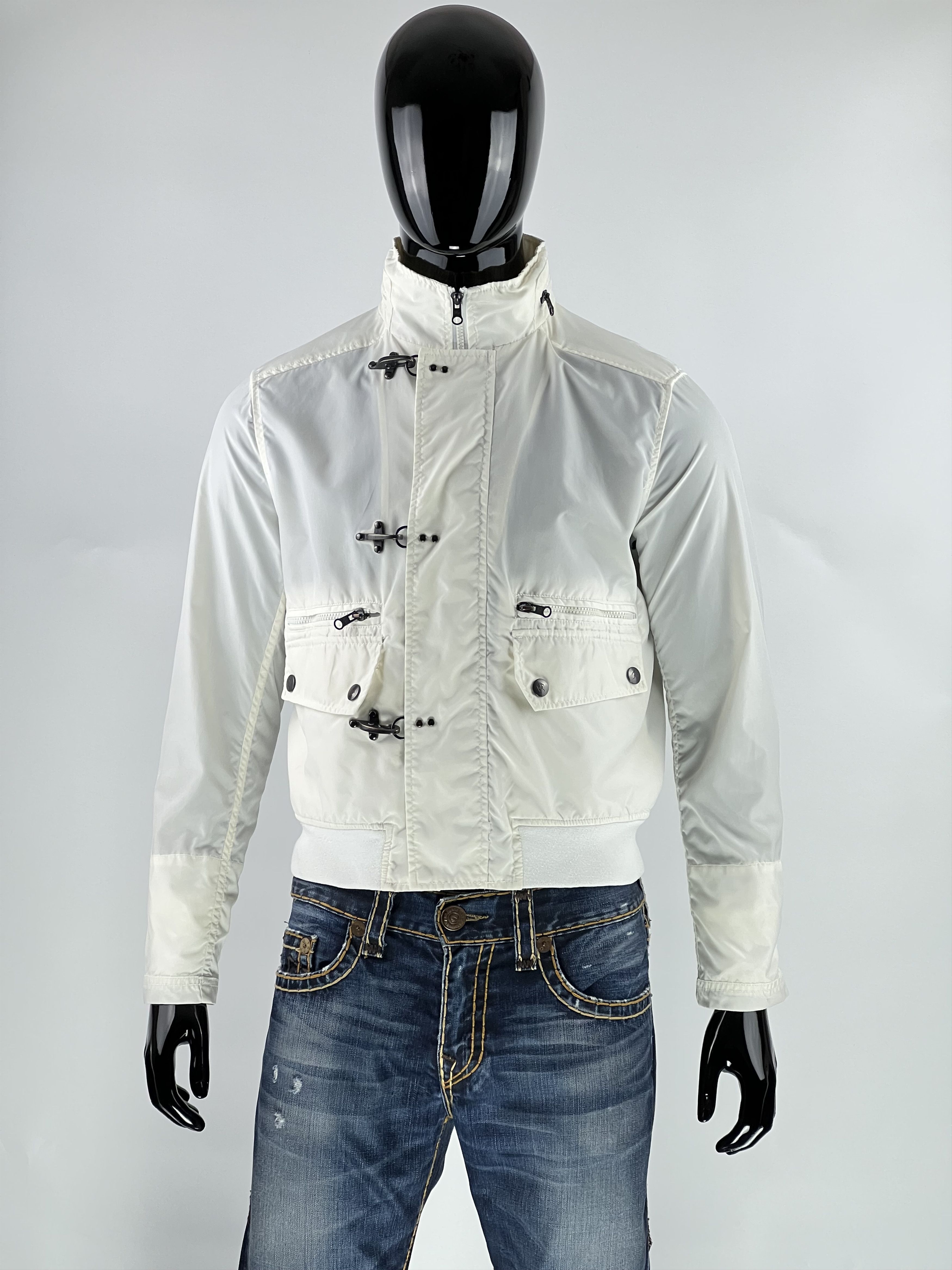 Fay Rare Vintage Fay Men's White Nylon Jacket Size S Size US S / EU 44-46 / 1 - 1 Thumbnail