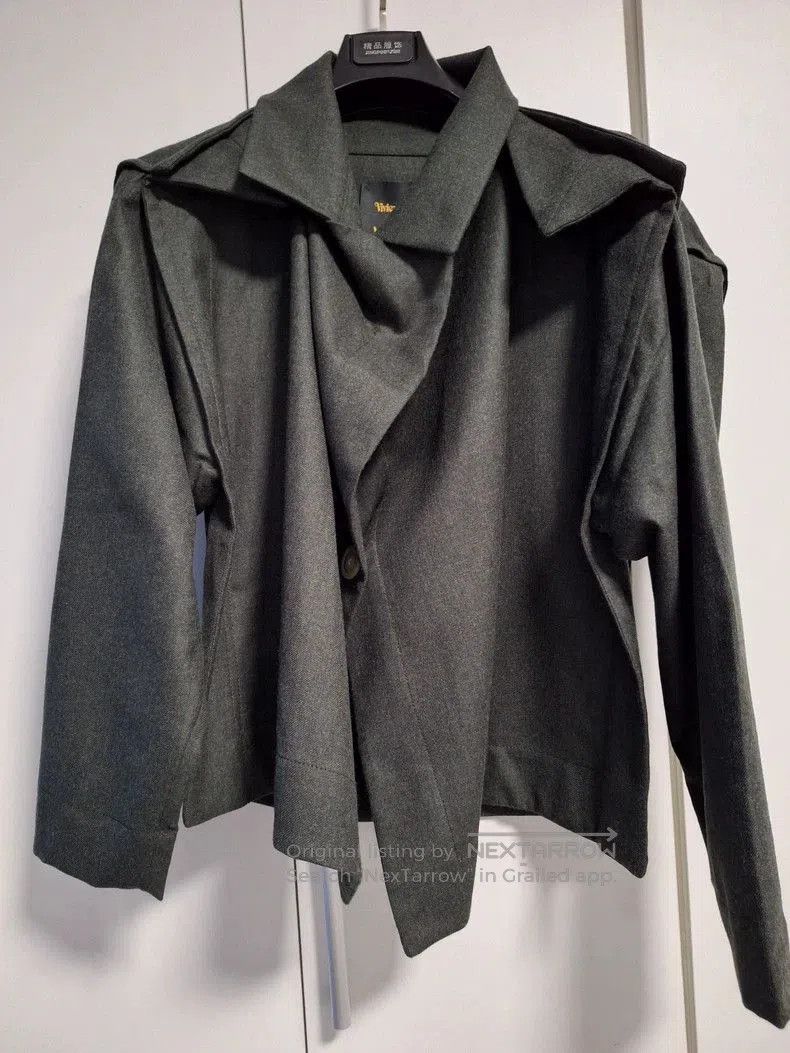 Vivienne Westwood Vivienne Westwood Asymmetric Collar Jacket . Size US L / EU 52-54 / 3 - 4 Thumbnail