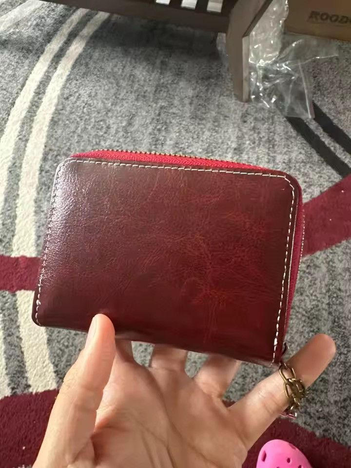 Japanese Brand PU Leather Cross Purse / Wallet Size ONE SIZE - 5 Thumbnail