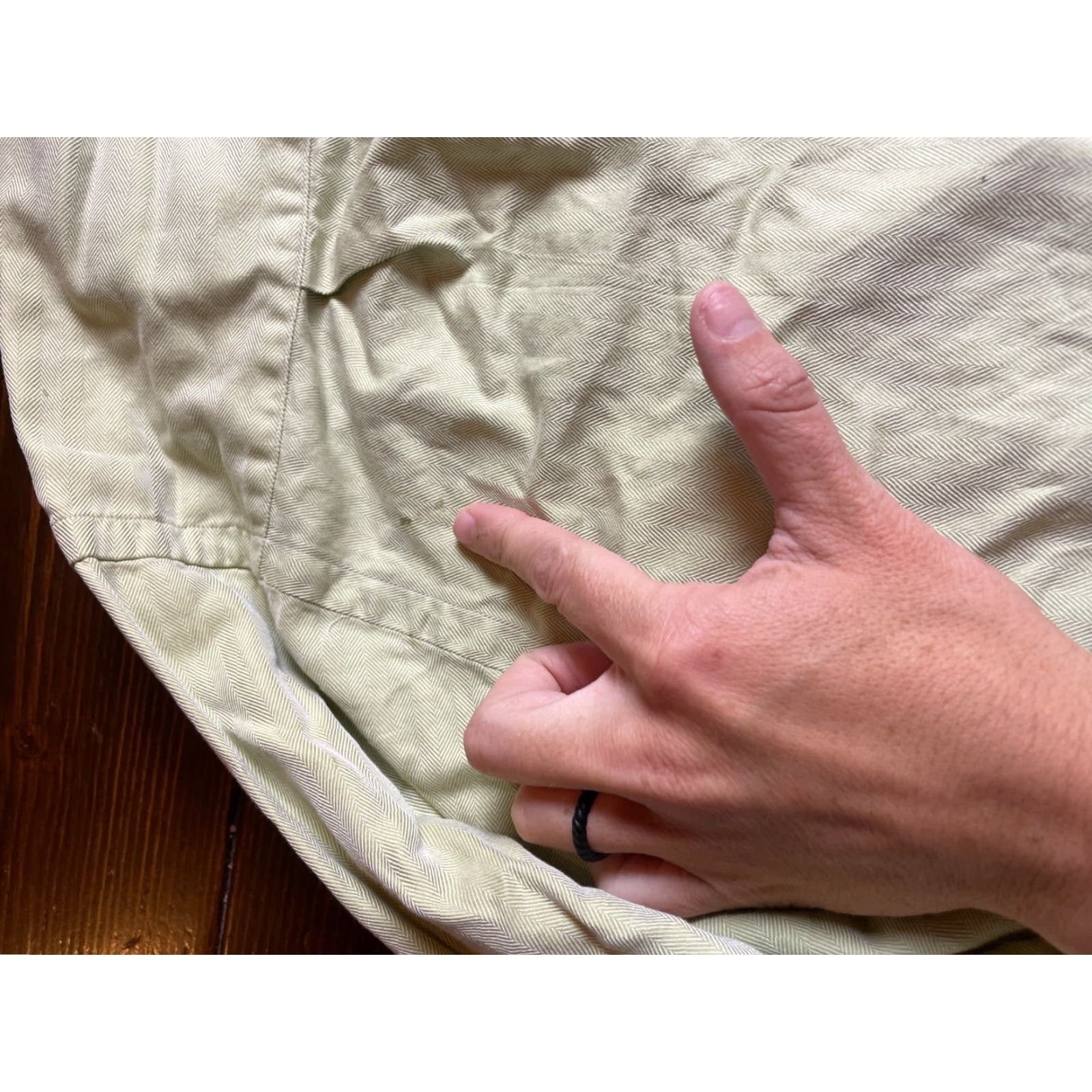 Nordstrom VINTAGE John W. Nordstrom JWN Shirt Mens 17-34 Green Button Up Long Sleeve Size US XL / EU 56 / 4 - 6 Thumbnail