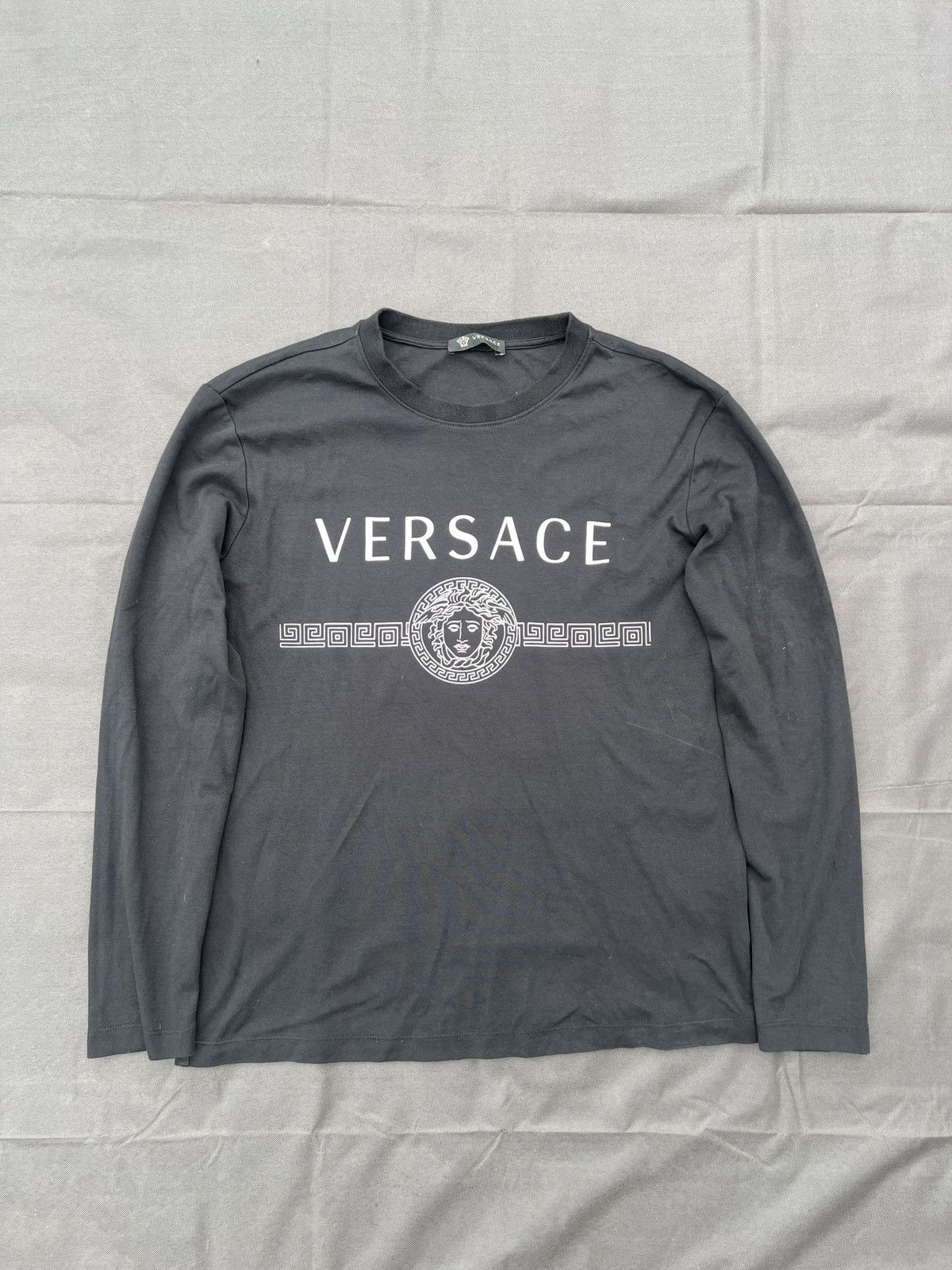 Versace Long sleve Versace Medusa Logo T Size US M / EU 48-50 / 2 - 1 Thumbnail