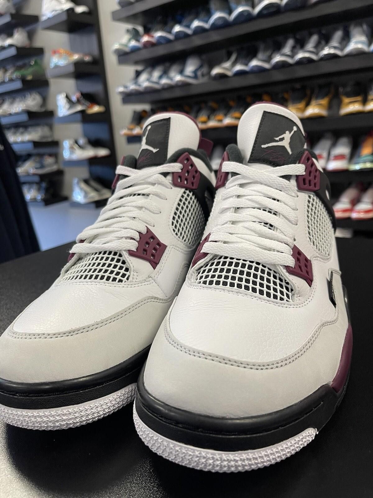 Jordan Brand Size 12 - Nike Air Jordan 4 Retro x Paris Saint-Germain Size US 12 / EU 45 - 6 Thumbnail