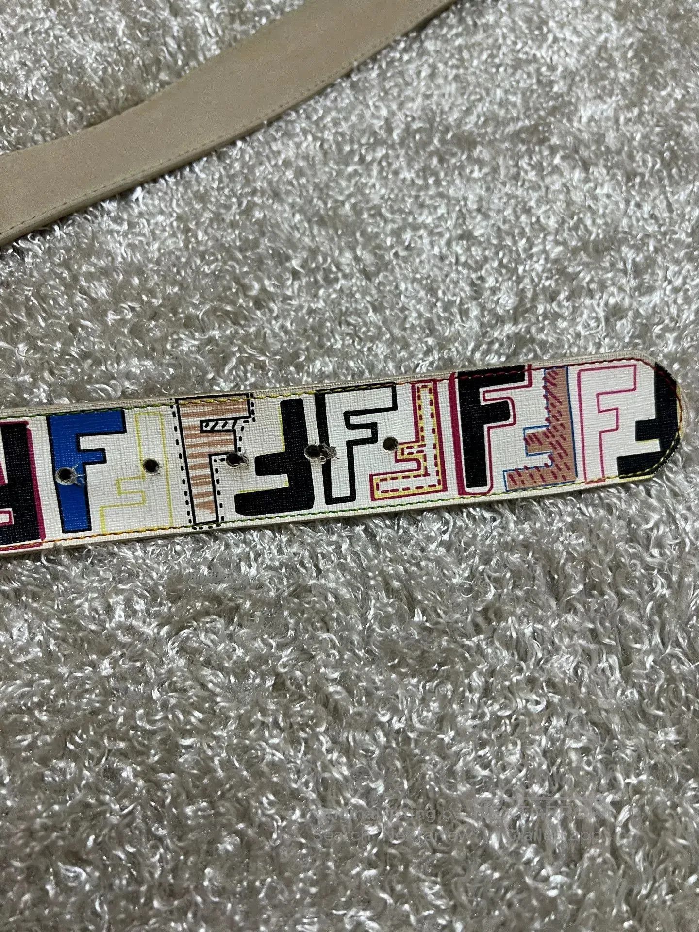Fendi Fendi Men's Leather Belt. Size ONE SIZE - 3 Thumbnail