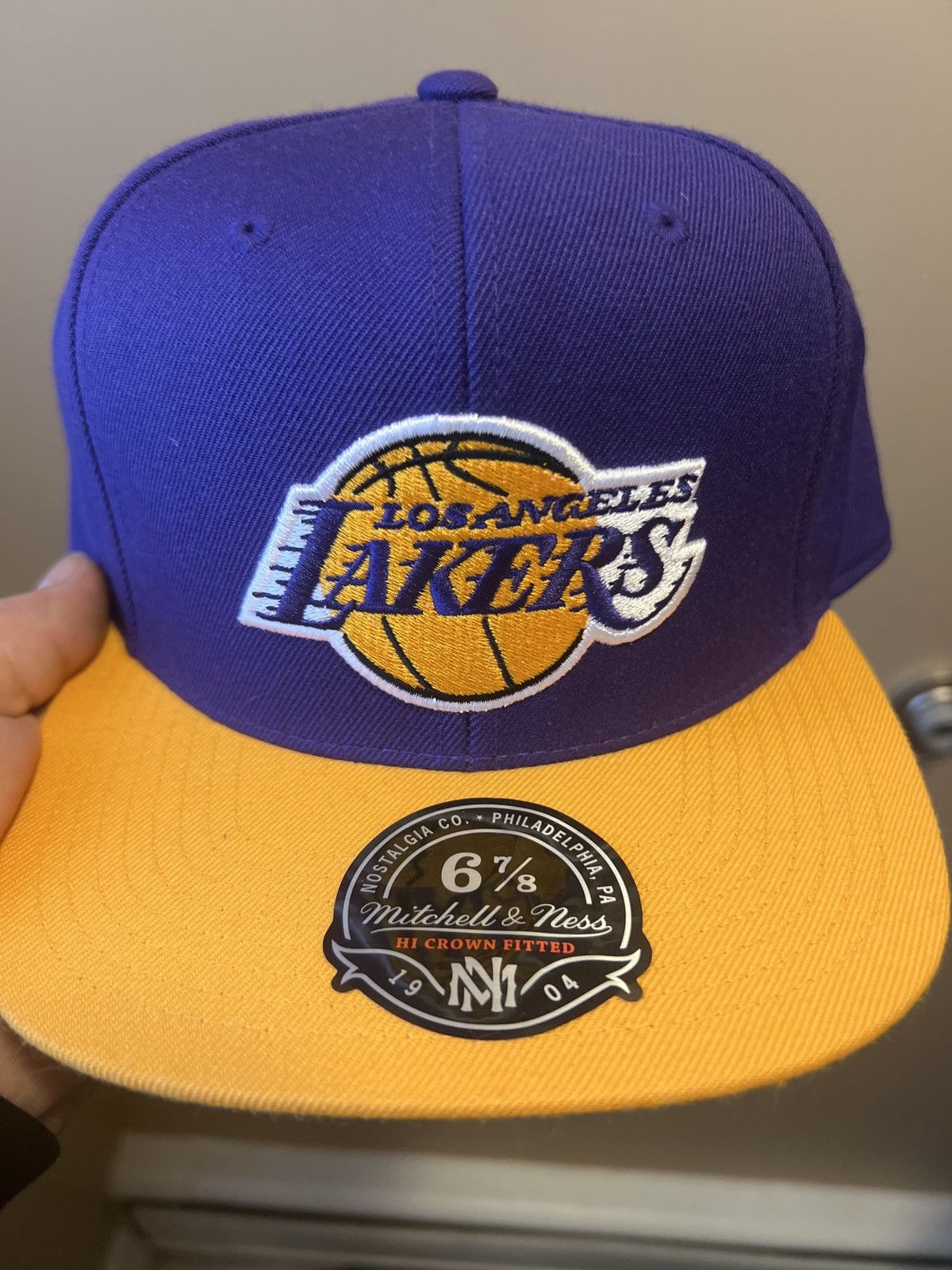 Mitchell & Ness Mitchell & Ness Lakers Snap. Back Size ONE SIZE - 1 Thumbnail