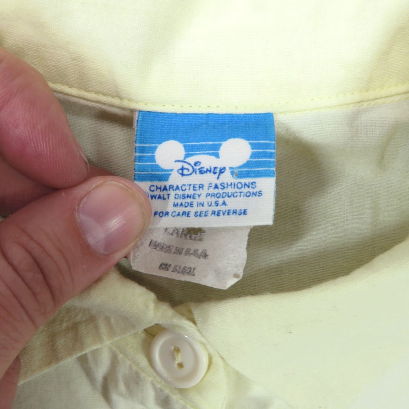 Vintage VINTAGE Disney Shirt Womens Large Salsa Havana Carmen Miranda Made in USA Button Mickey Minnie 70s 80s USA Card? Size L / US 10 / IT 46 - 4 Thumbnail