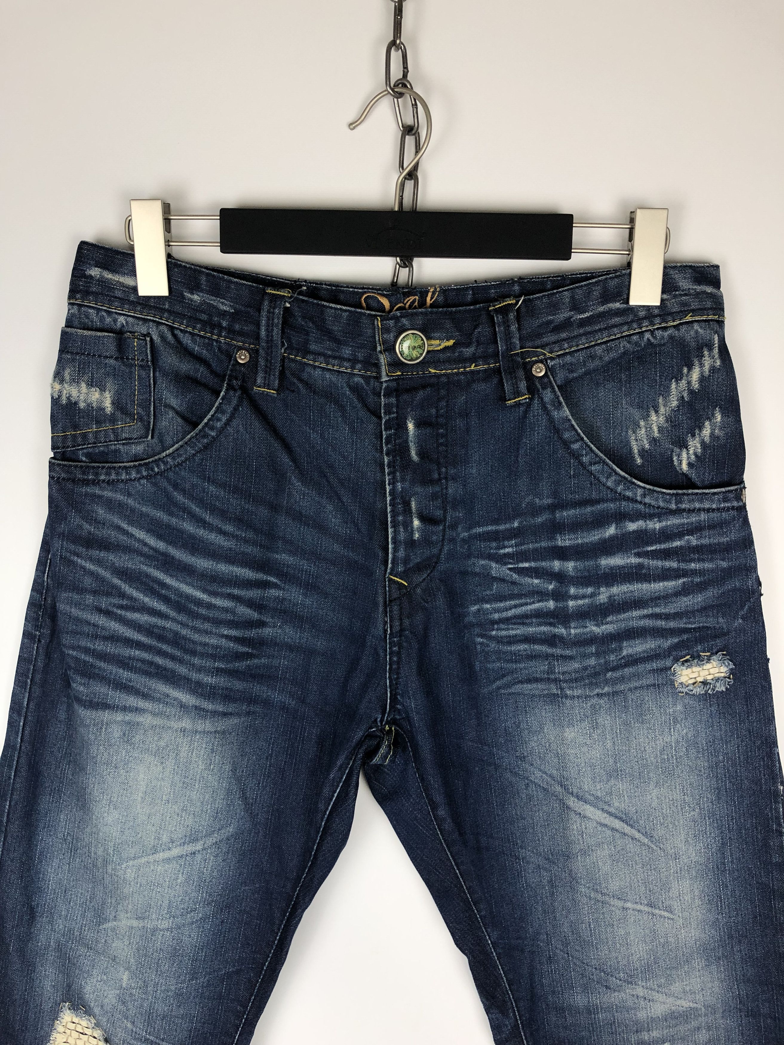 Desigual Desigual Blue Denim Jeans Pants Designer size 34x30 Size US 34 / EU 50 - 2 Thumbnail
